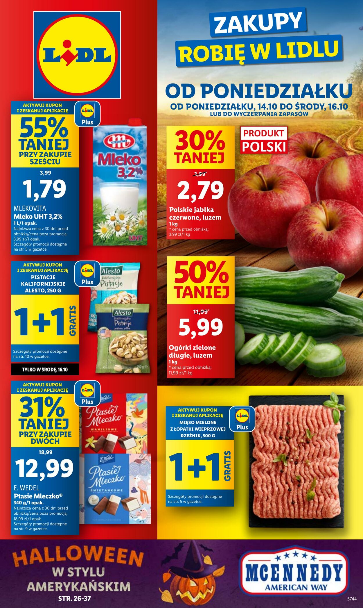 Gazetka Lidl - OFERTA WAŻNA OD 14.10 DO 16.10 14 paź, 2024 - 16 paź, 2024