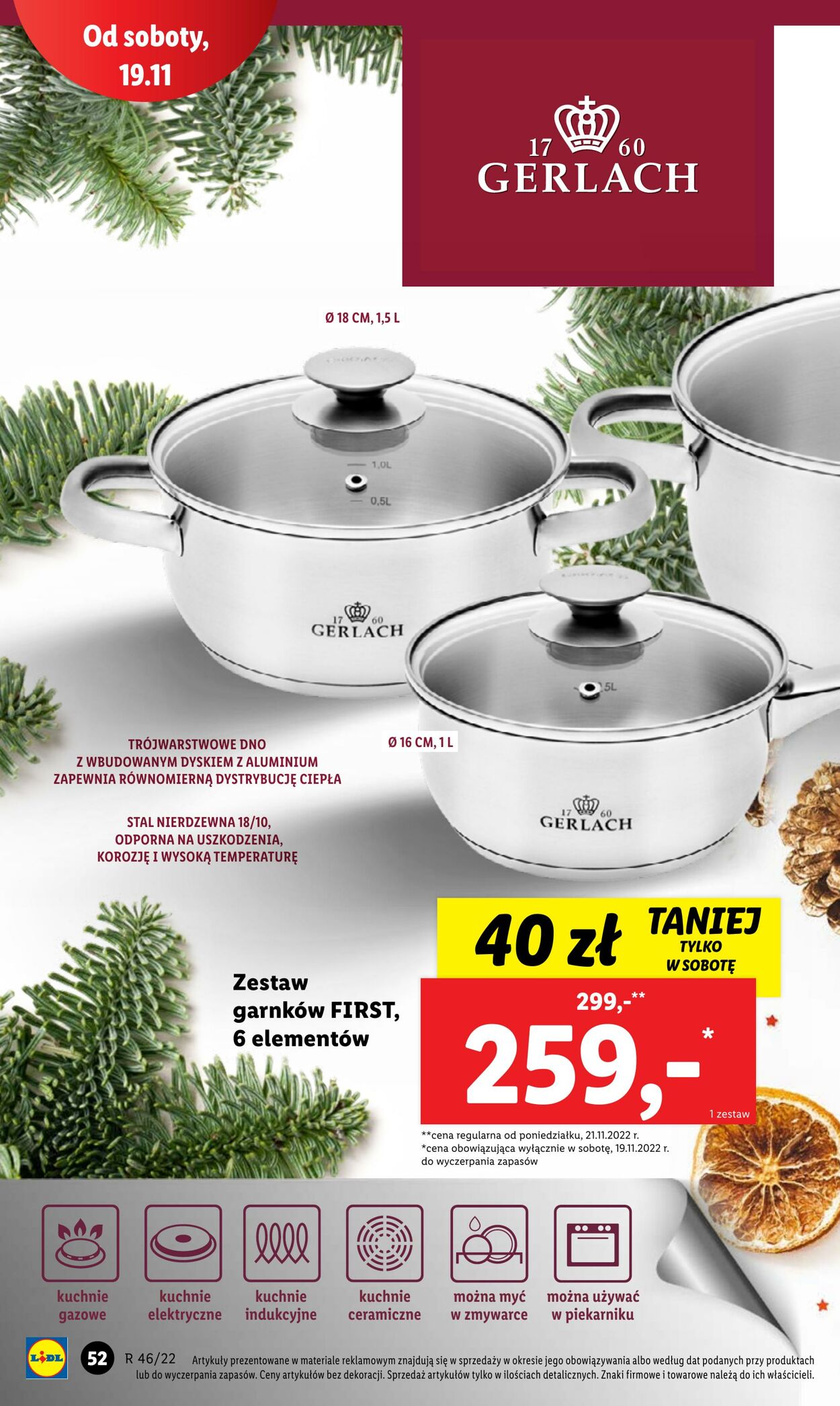 Gazetka Lidl 14.11.2022 - 19.11.2022