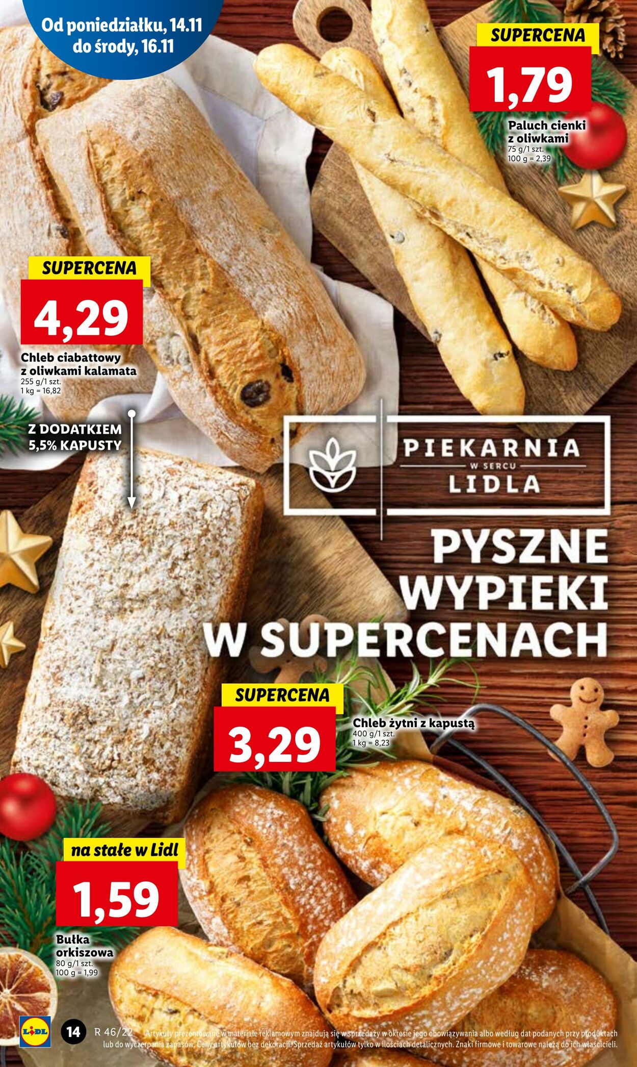 Gazetka Lidl 14.11.2022 - 16.11.2022