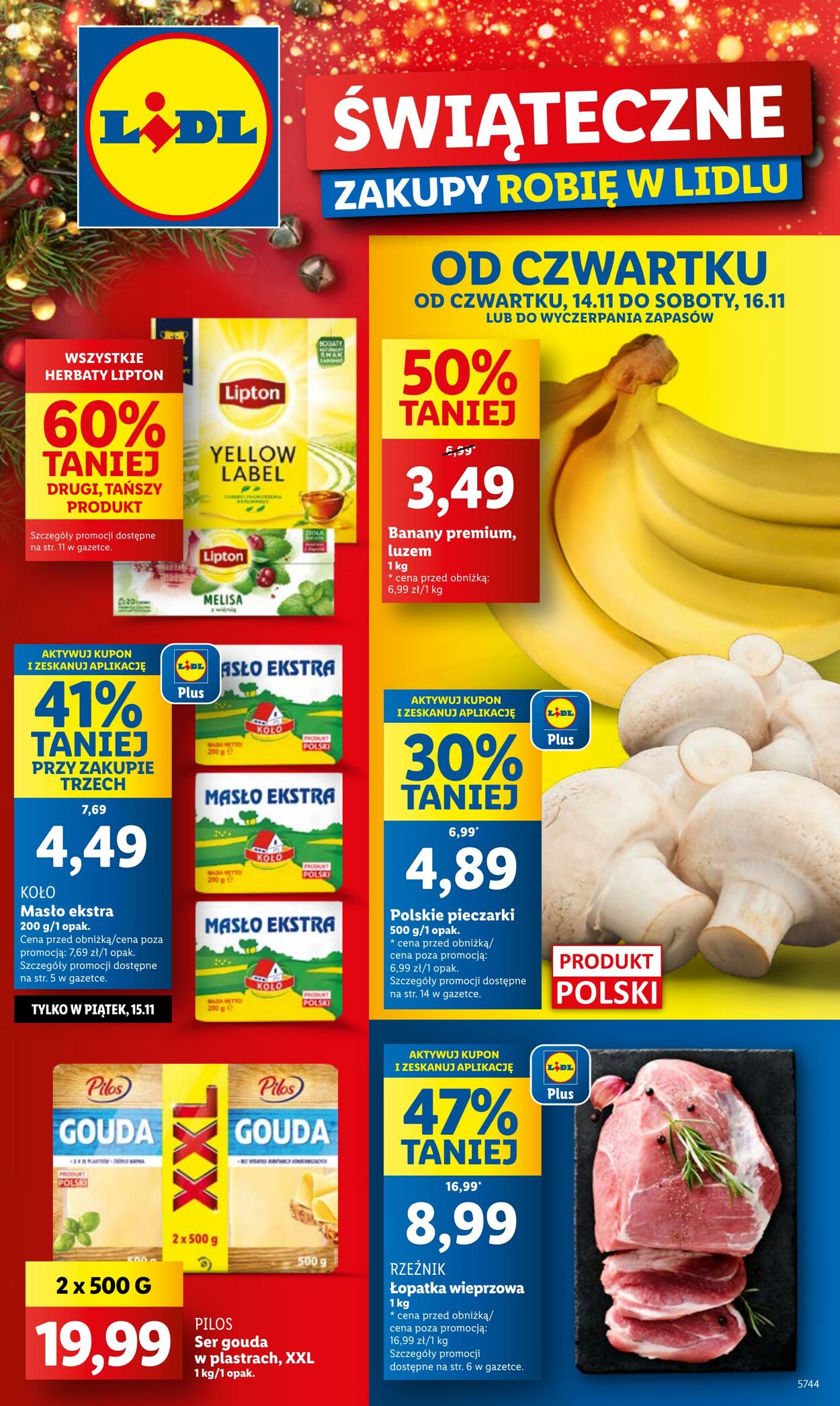 Gazetka Lidl - OFERTA WAŻNA OD 14.11 DO 16.11 14 lis, 2024 - 16 lis, 2024