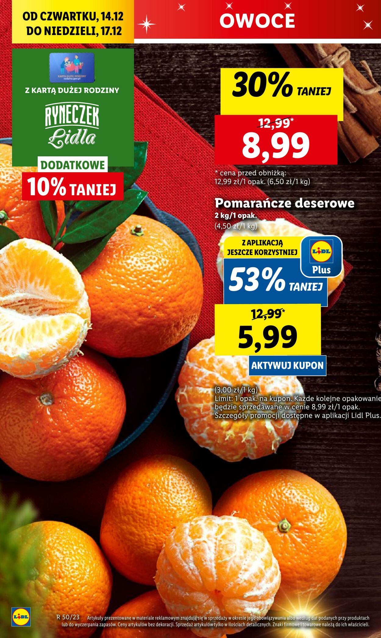 Gazetka Lidl 14.12.2023 - 17.12.2023