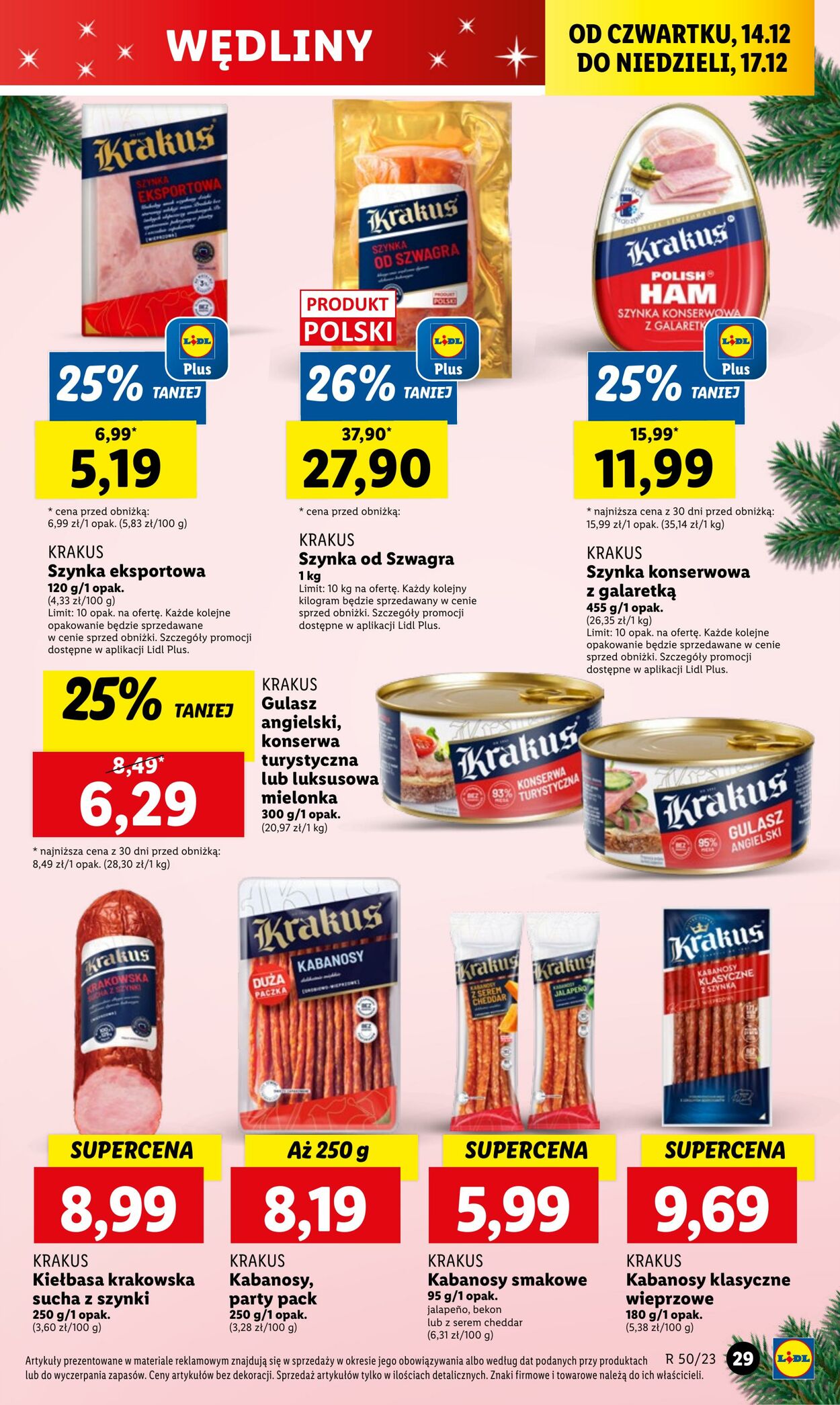 Gazetka Lidl 14.12.2023 - 17.12.2023