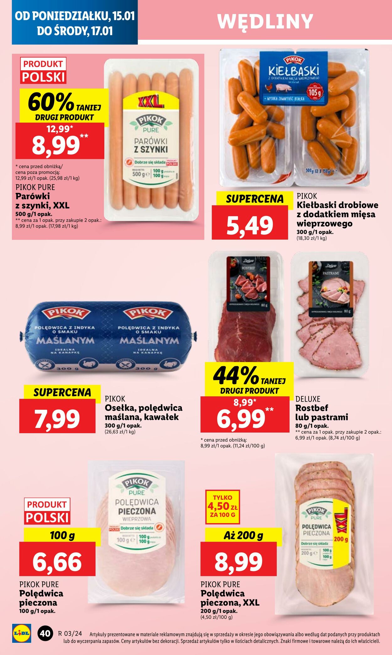 Gazetka Lidl 15.01.2024 - 17.01.2024