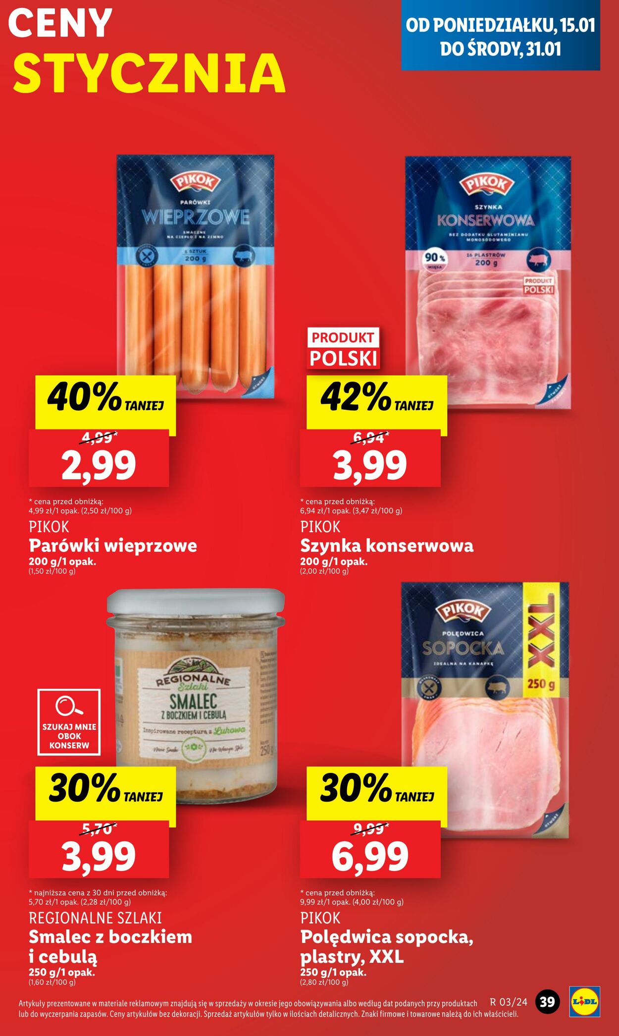 Gazetka Lidl 15.01.2024 - 17.01.2024