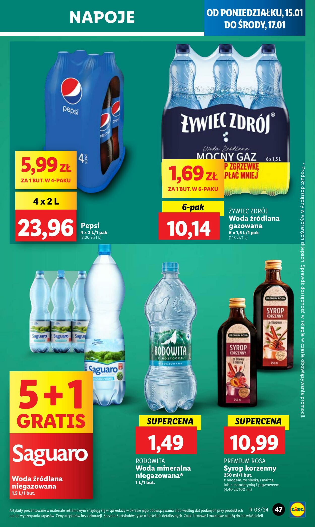 Gazetka Lidl 15.01.2024 - 17.01.2024