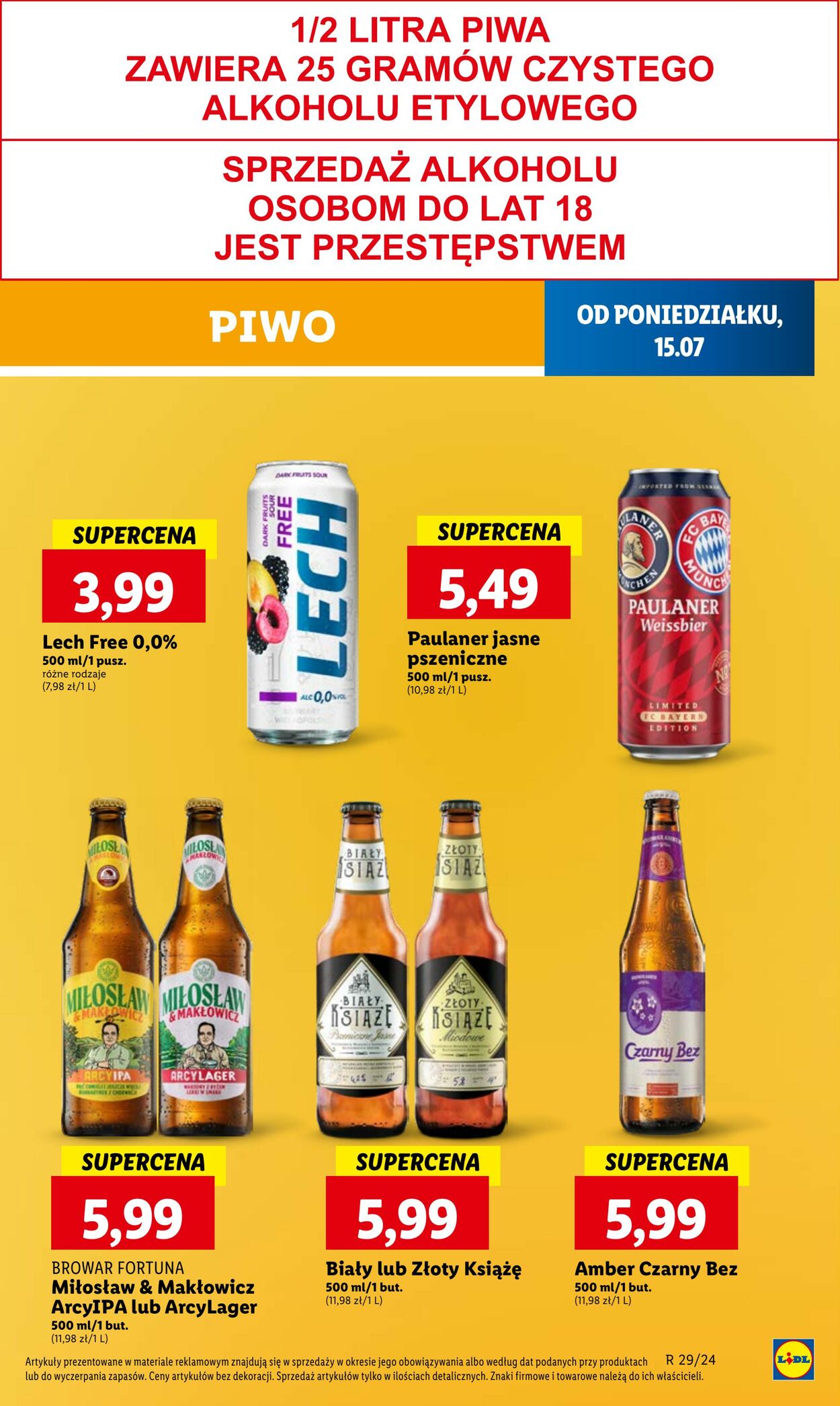 Gazetka Lidl 15.07.2024 - 17.07.2024