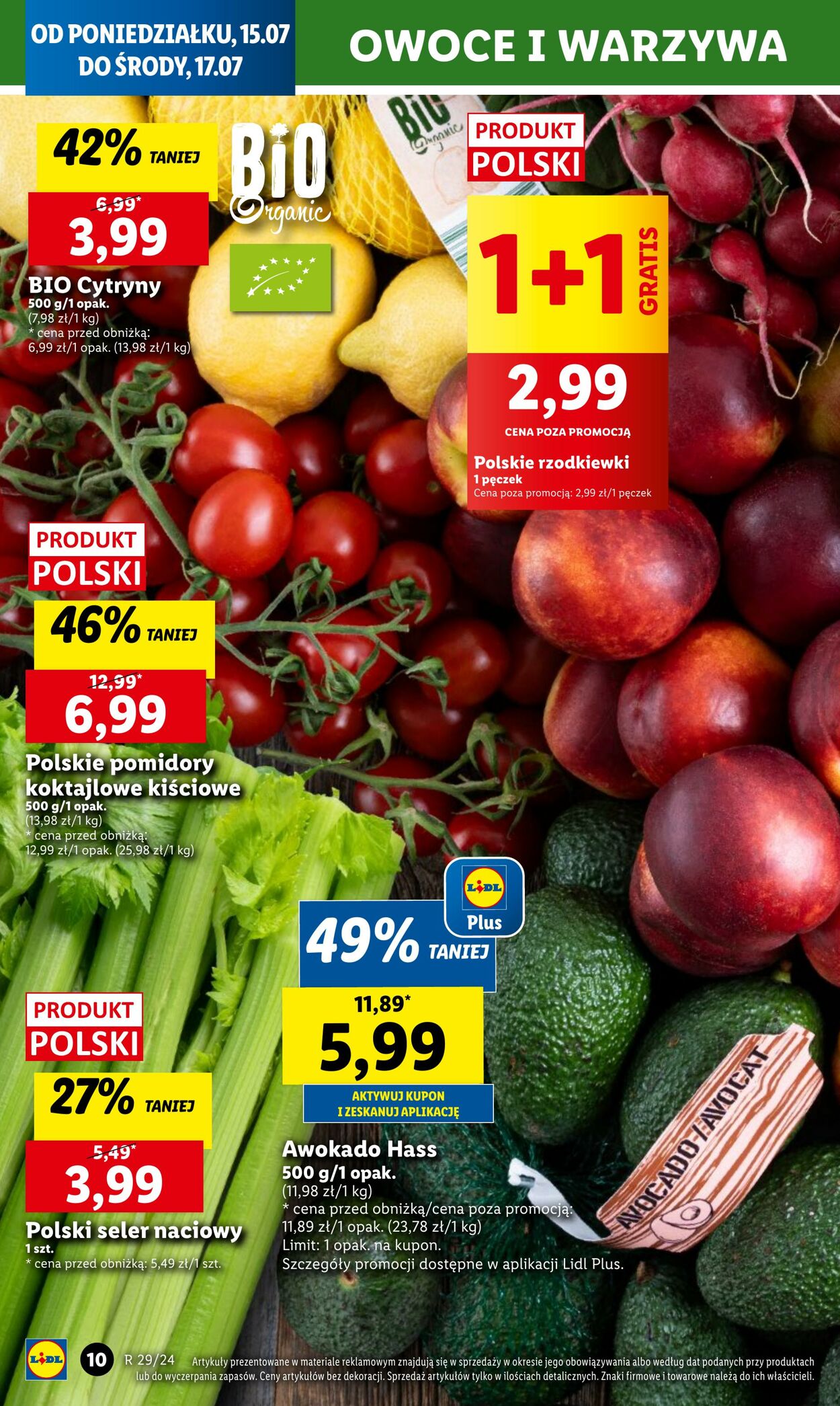 Gazetka Lidl 15.07.2024 - 17.07.2024