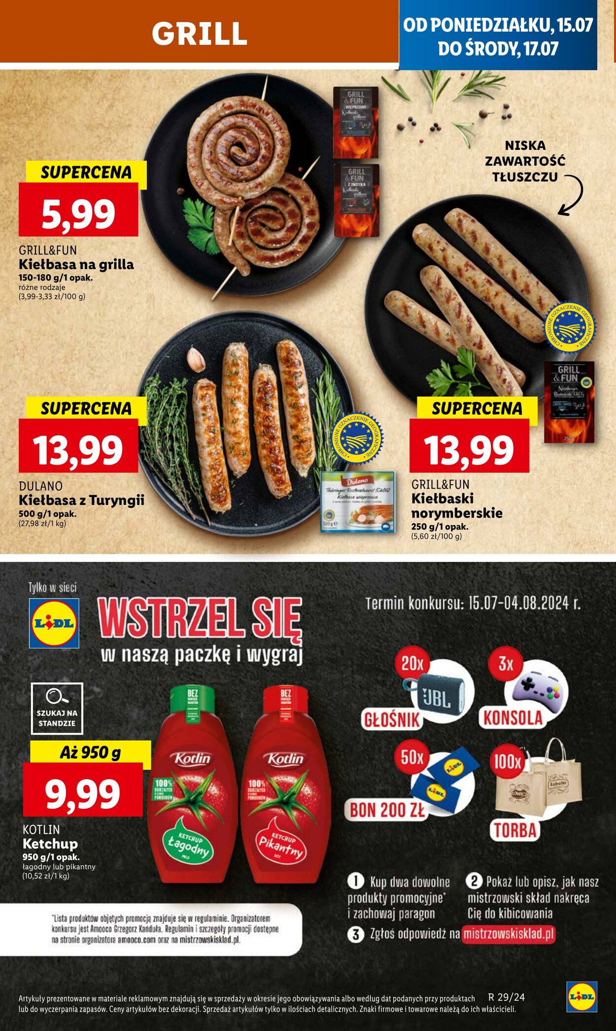 Gazetka Lidl 15.07.2024 - 17.07.2024