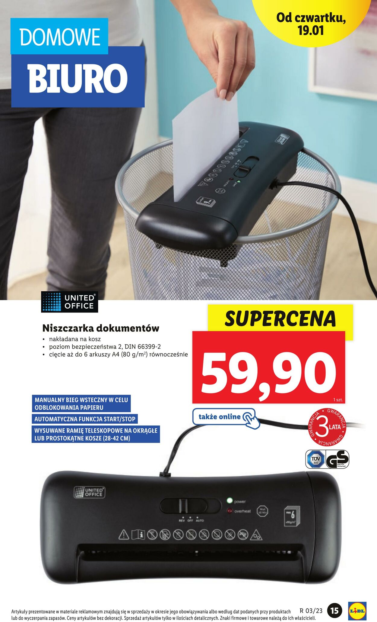 Gazetka Lidl 16.01.2023 - 21.01.2023