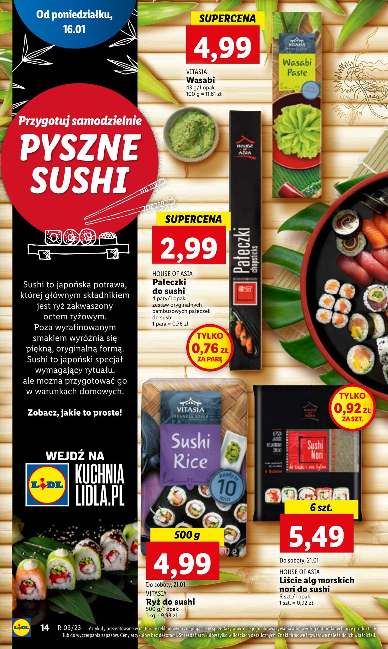 Gazetka Lidl 16.01.2023 - 18.01.2023