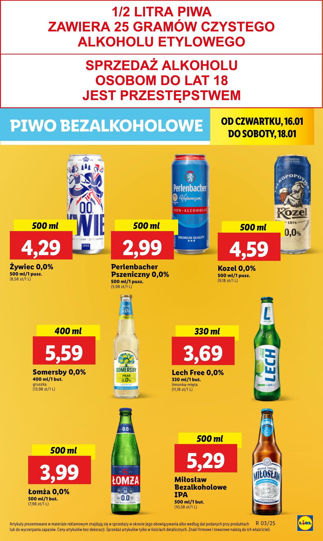 Gazetka Lidl 16.01.2025 - 18.01.2025