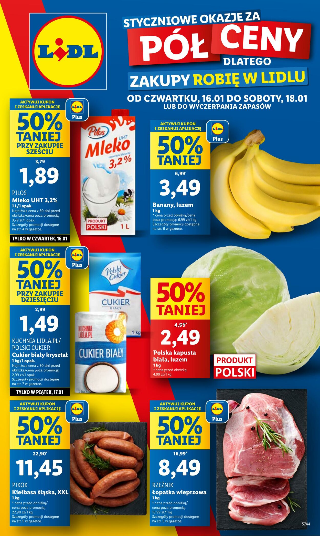 Gazetka Lidl - OFERTA WAŻNA OD 16.01 DO 18.01 16 sty, 2025 - 18 sty, 2025