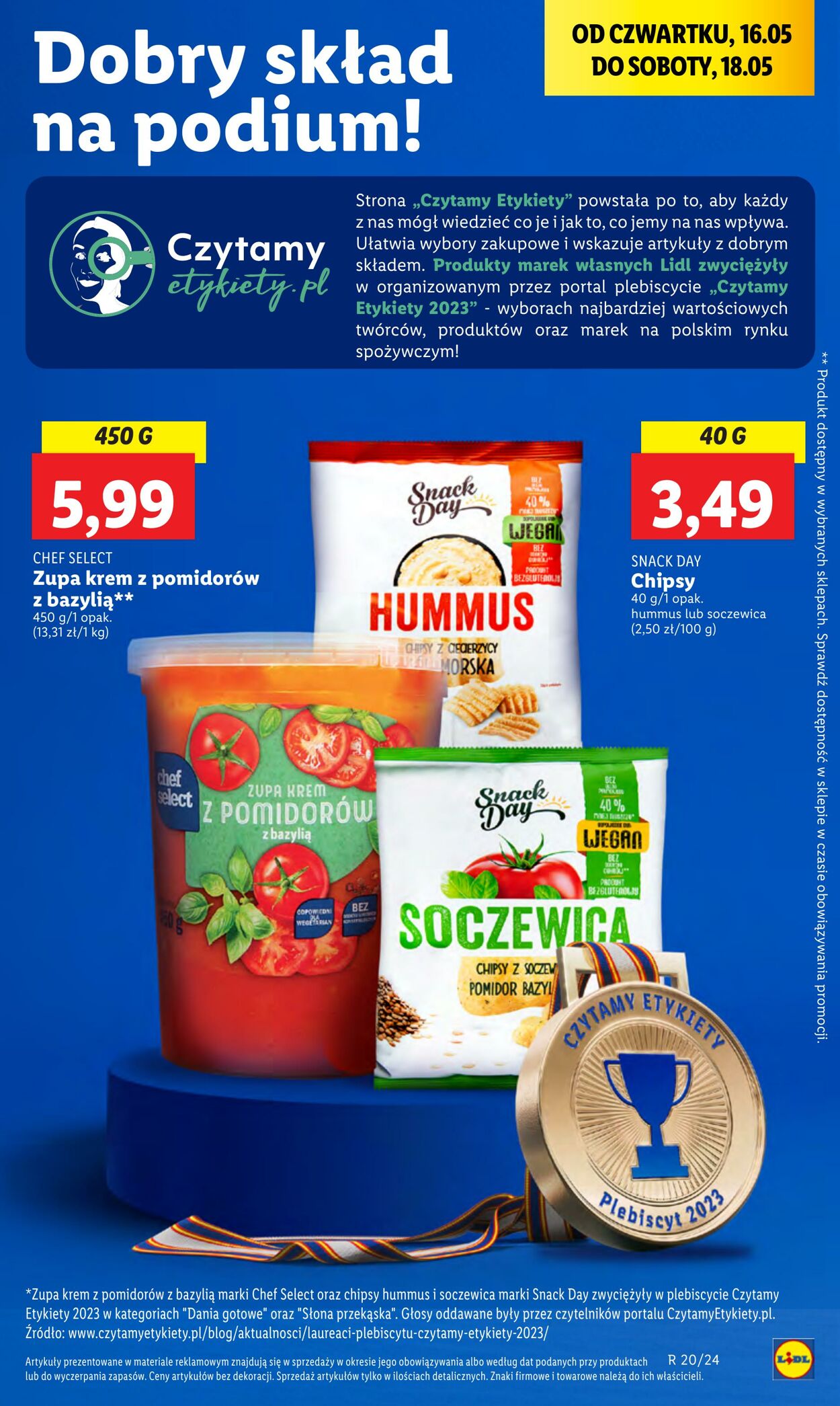 Gazetka Lidl 16.05.2024 - 18.05.2024