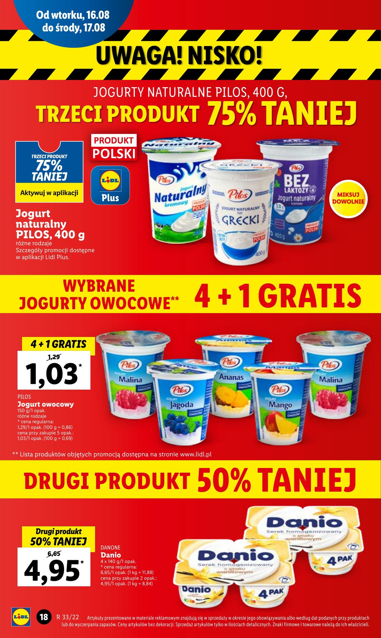 Gazetka Lidl 16.08.2022 - 17.08.2022