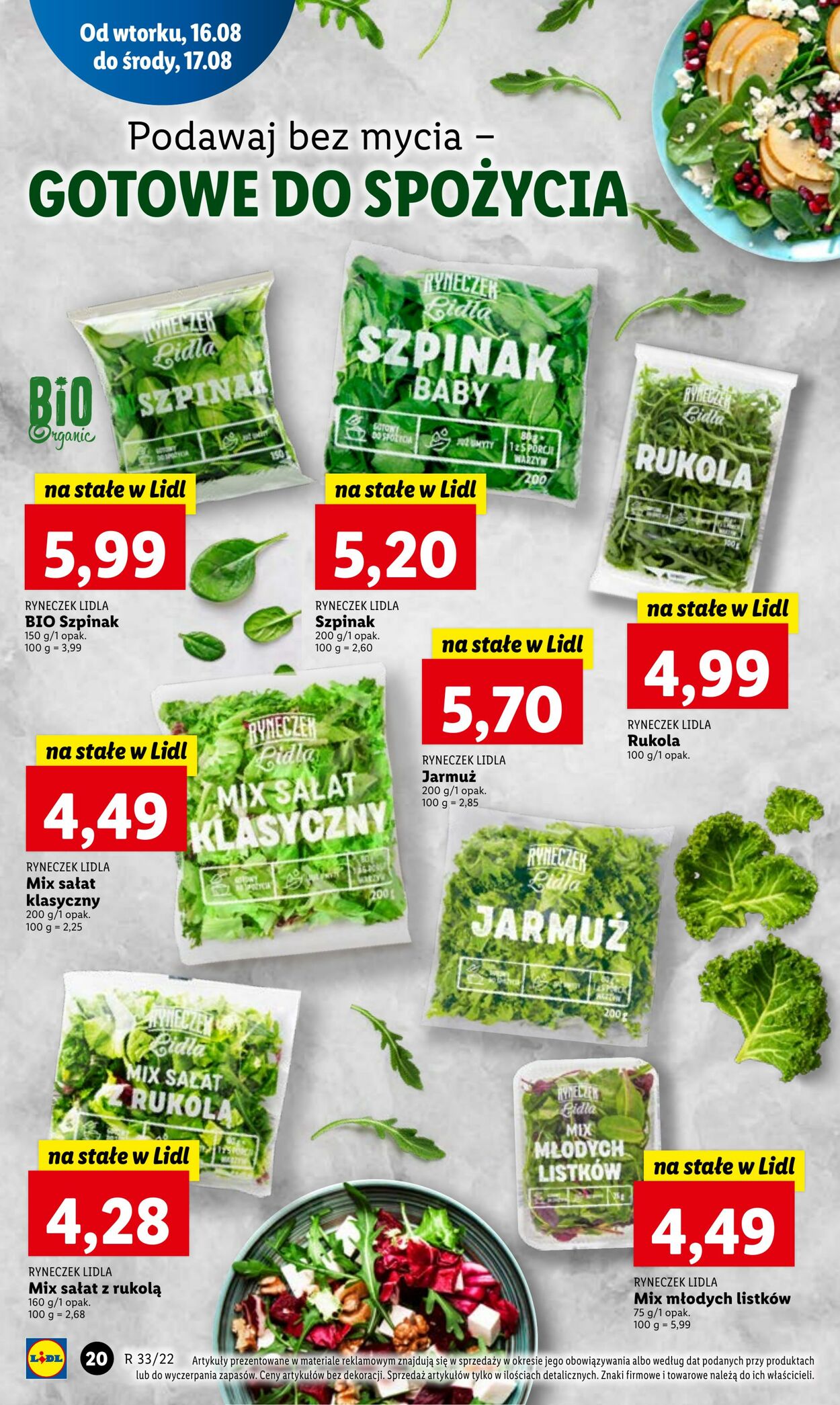 Gazetka Lidl 16.08.2022 - 17.08.2022