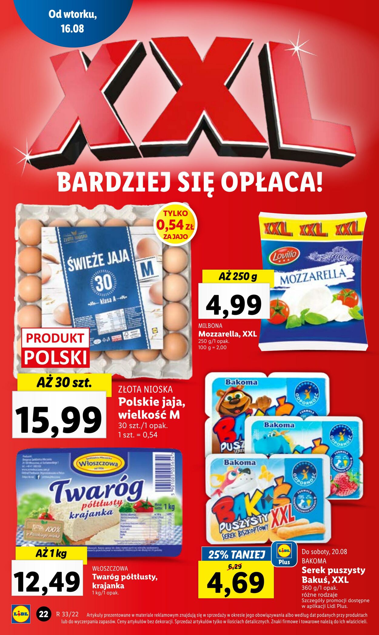 Gazetka Lidl 16.08.2022 - 17.08.2022