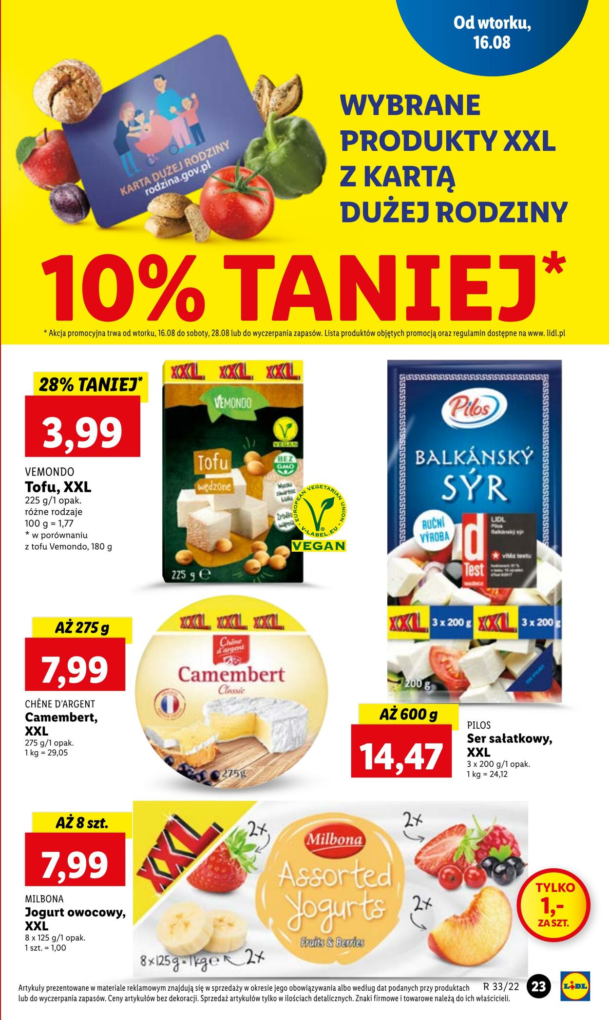 Gazetka Lidl 16.08.2022 - 17.08.2022