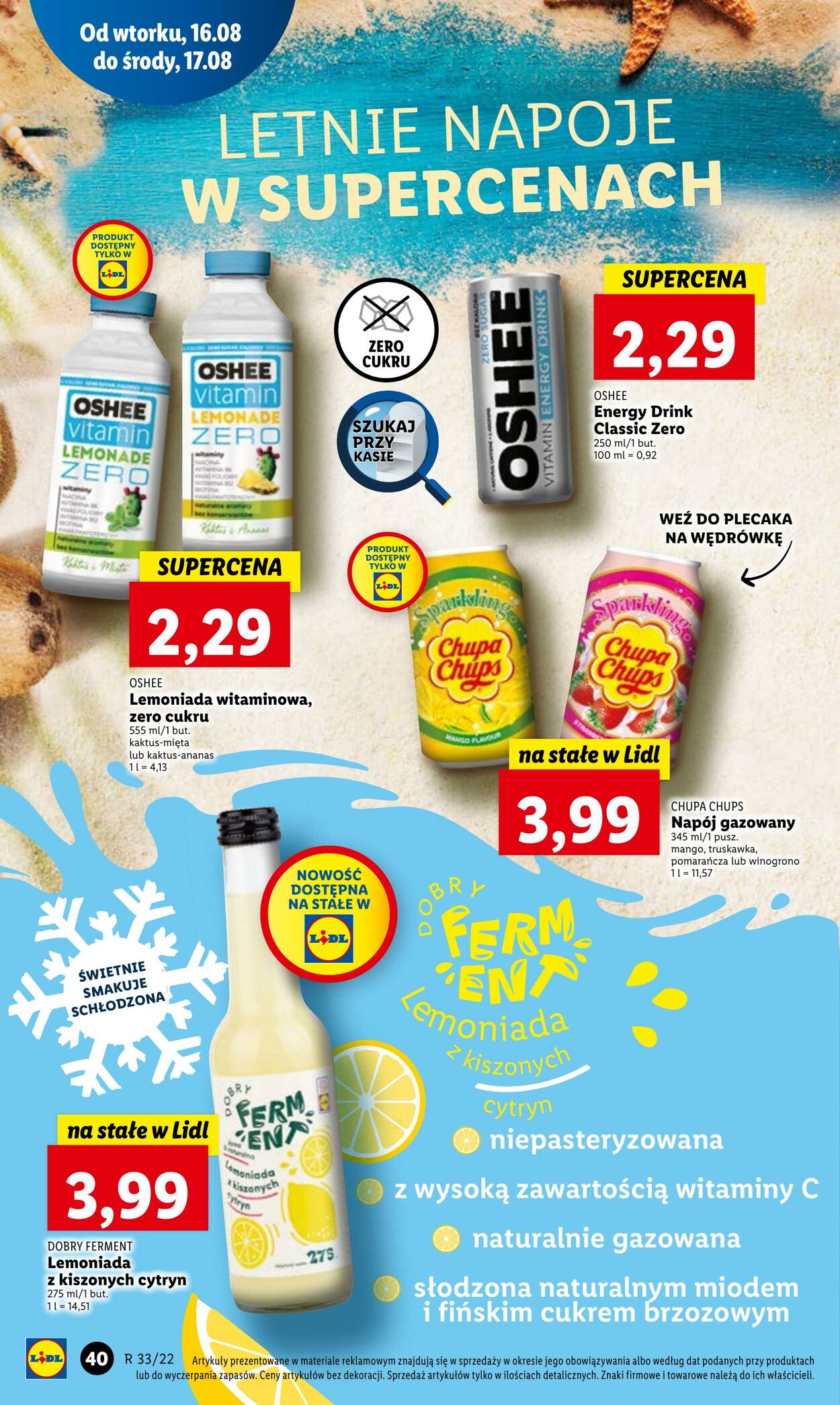 Gazetka Lidl 16.08.2022 - 17.08.2022