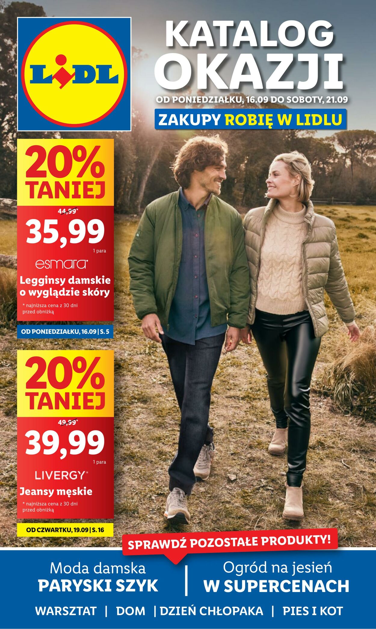 Gazetka Lidl - OFERTA WAŻNA OD 16.09 16 wrz, 2024 - 21 wrz, 2024