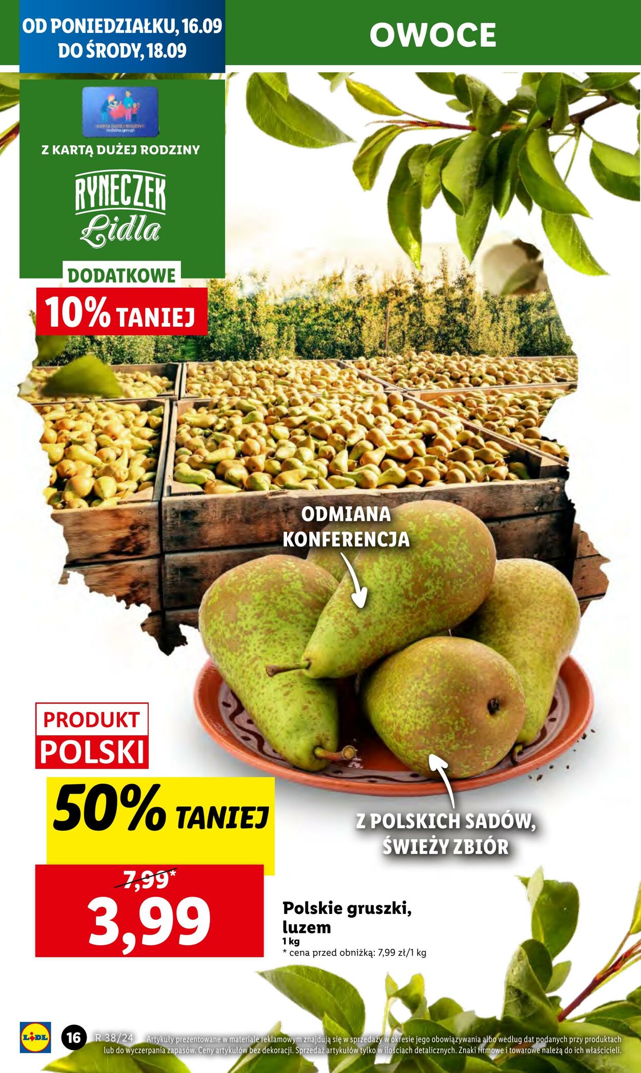 Gazetka Lidl 16.09.2024 - 18.09.2024