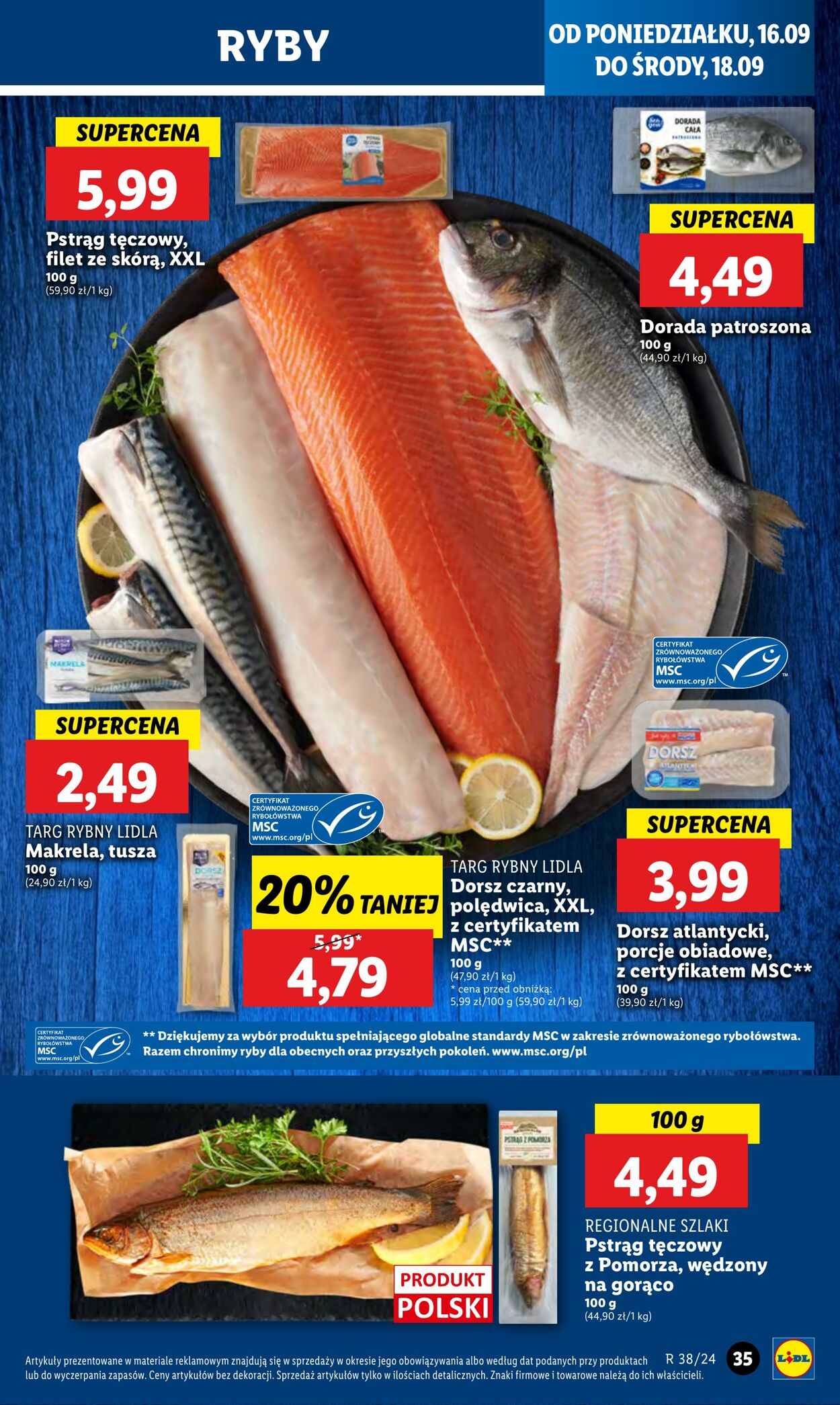 Gazetka Lidl 16.09.2024 - 18.09.2024