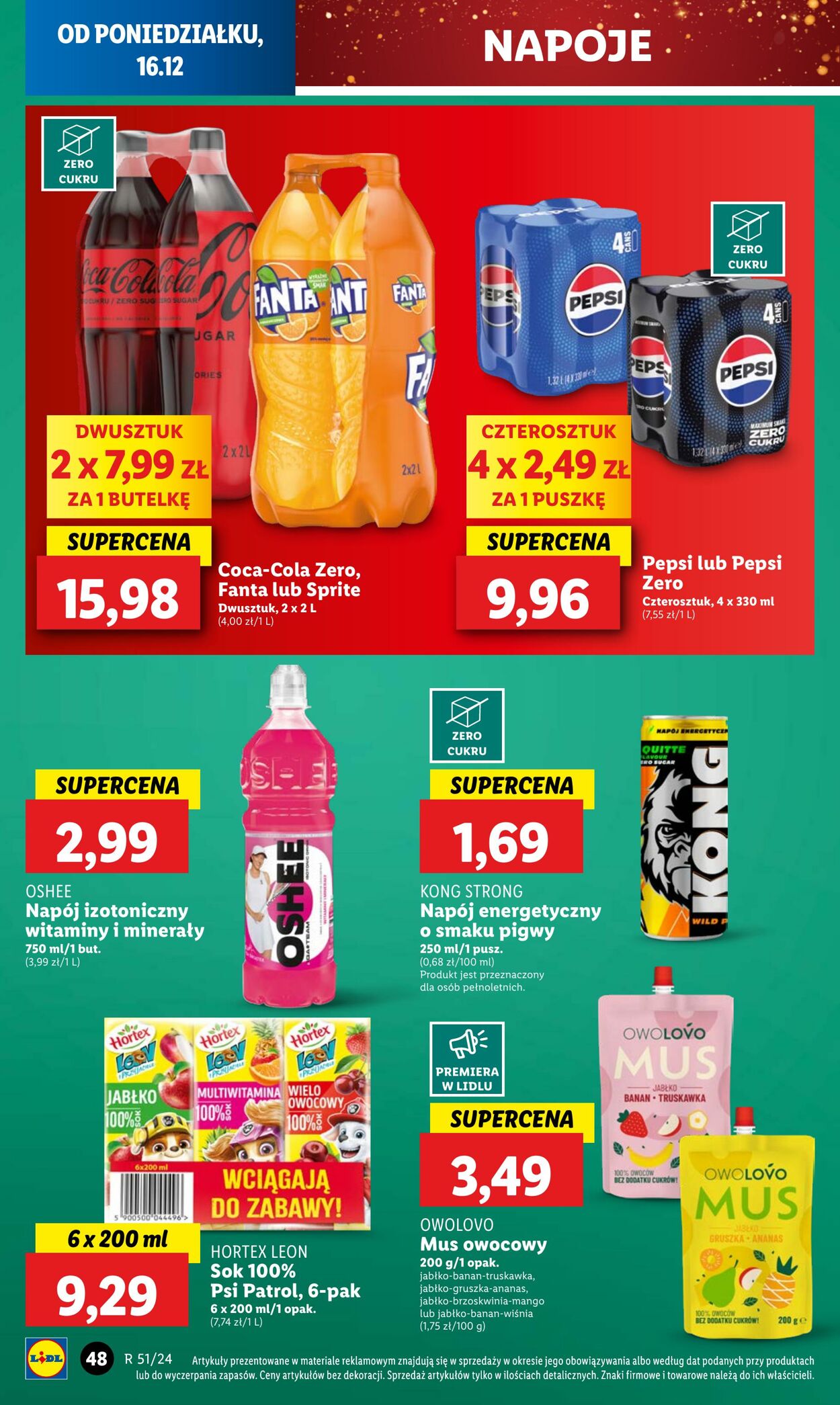 Gazetka Lidl 16.12.2024 - 18.12.2024