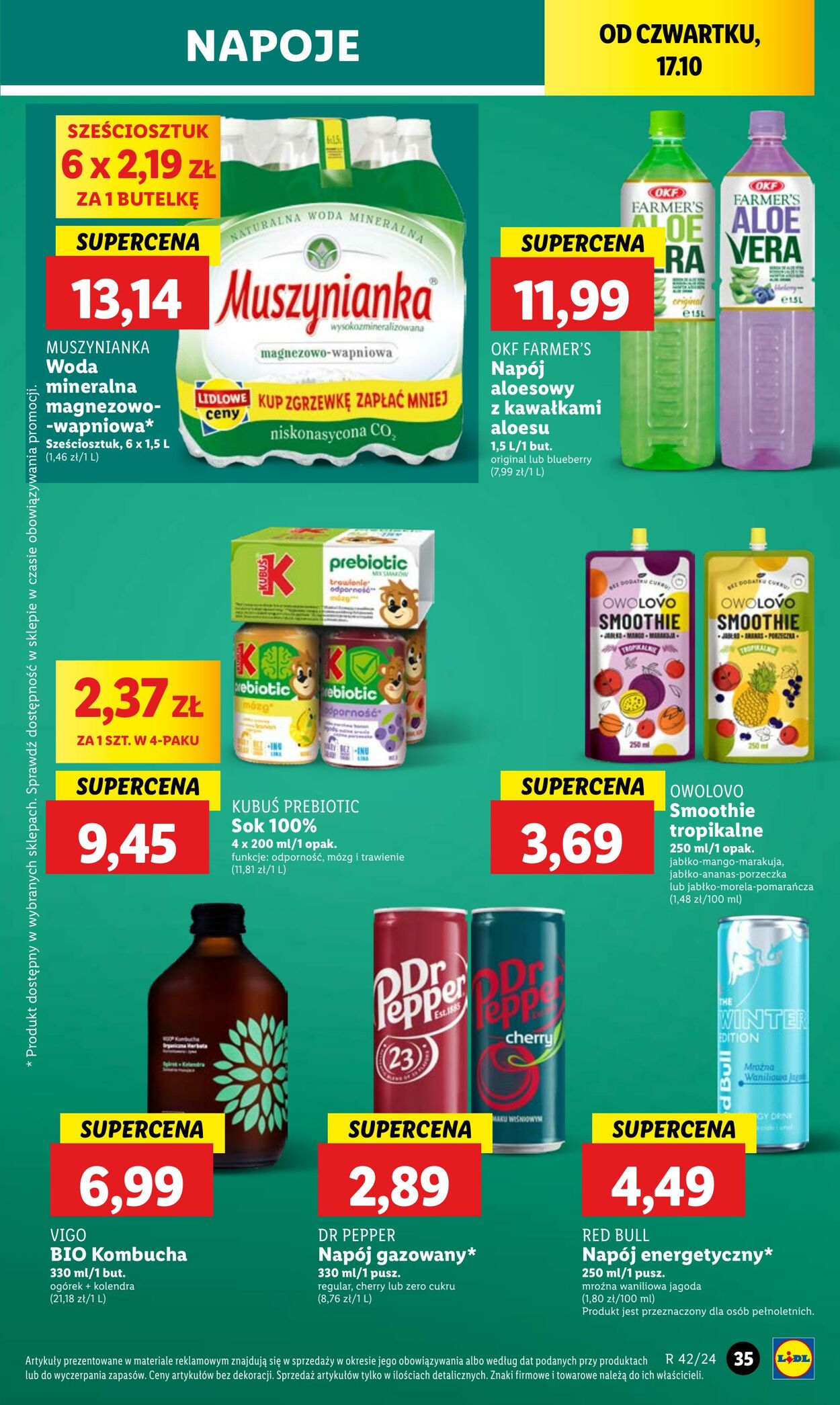 Gazetka Lidl 17.10.2024 - 19.10.2024