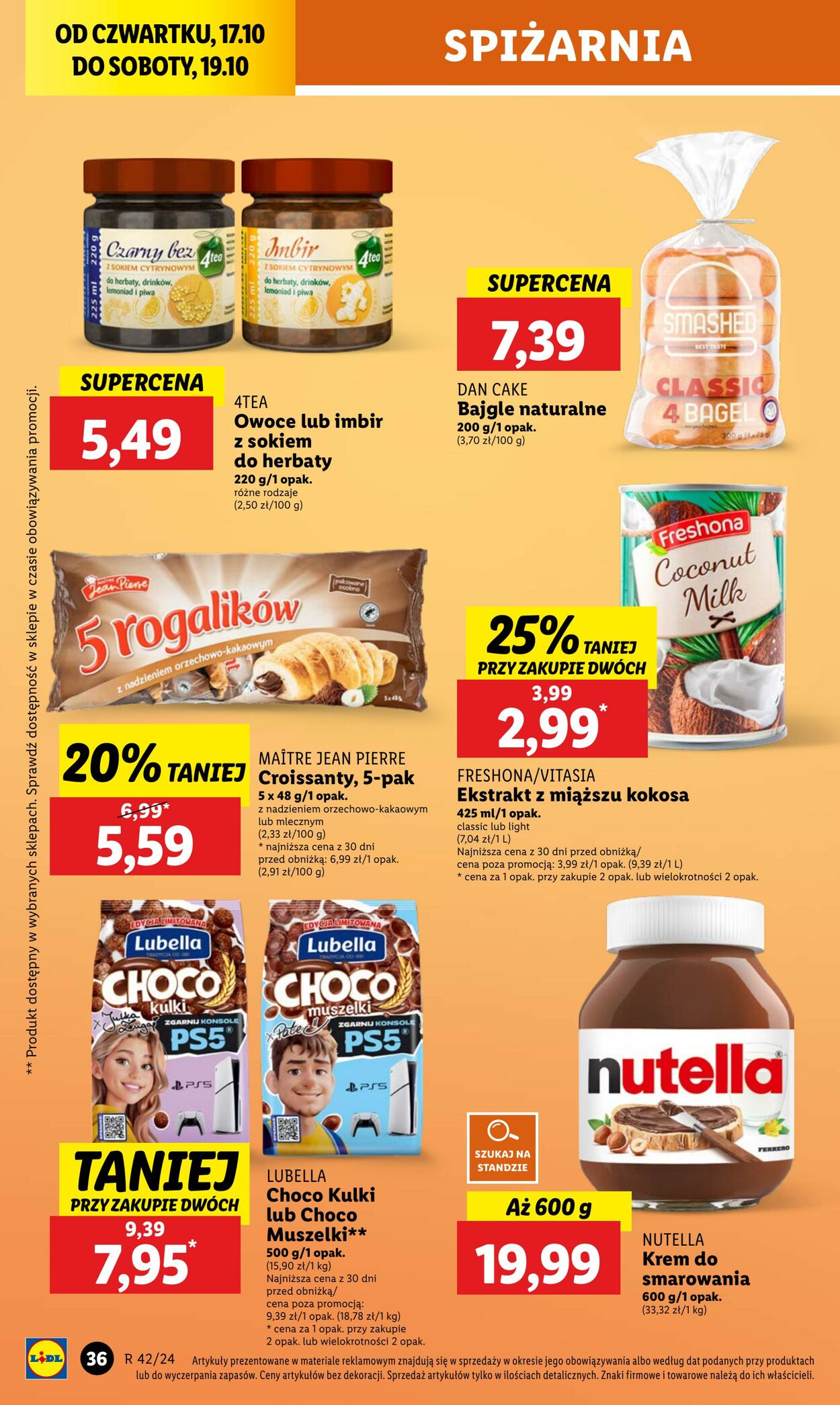 Gazetka Lidl 17.10.2024 - 19.10.2024