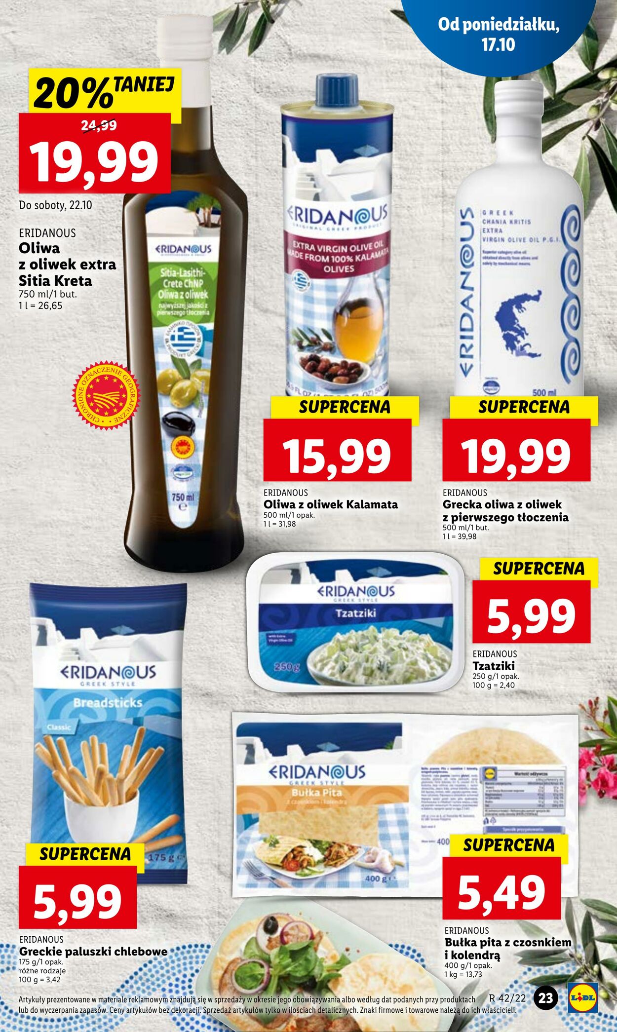 Gazetka Lidl 17.10.2022 - 19.10.2022