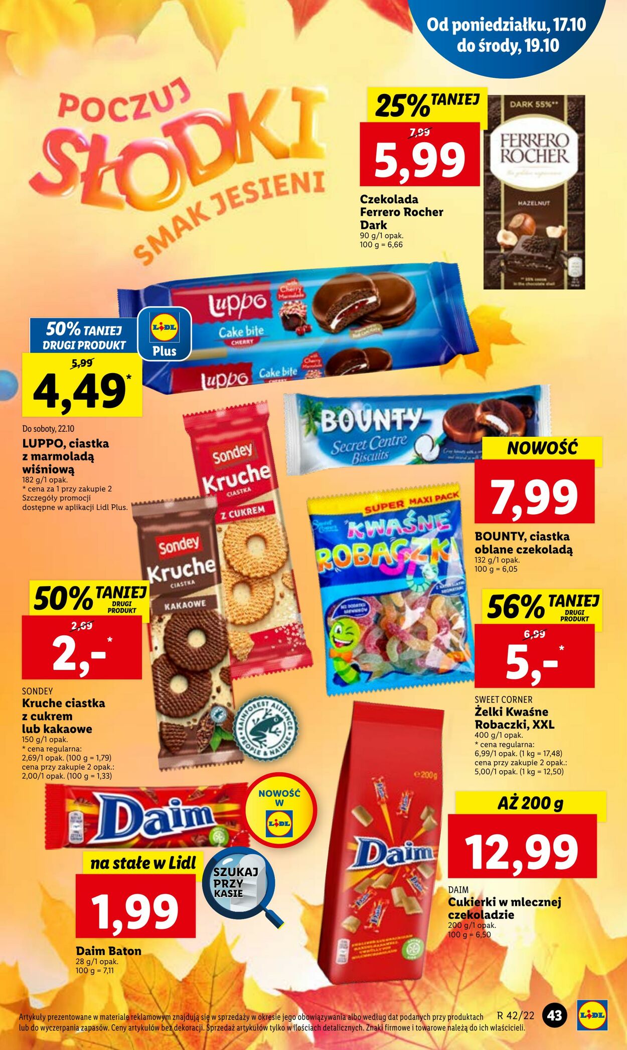 Gazetka Lidl 17.10.2022 - 19.10.2022