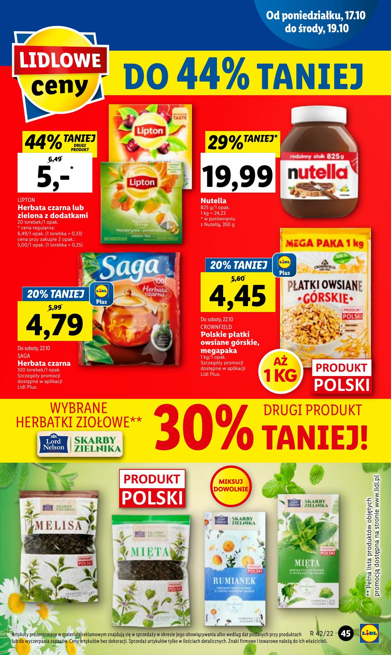 Gazetka Lidl 17.10.2022 - 19.10.2022