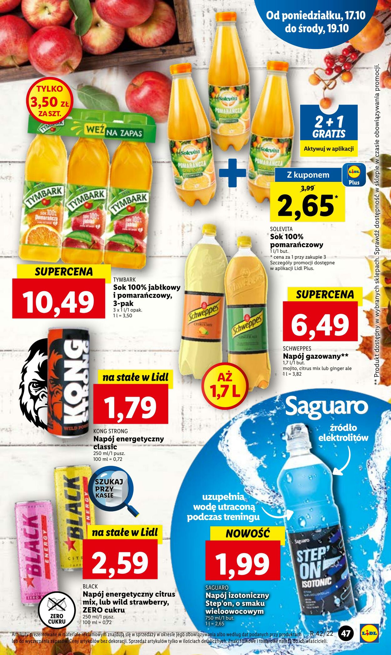 Gazetka Lidl 17.10.2022 - 19.10.2022