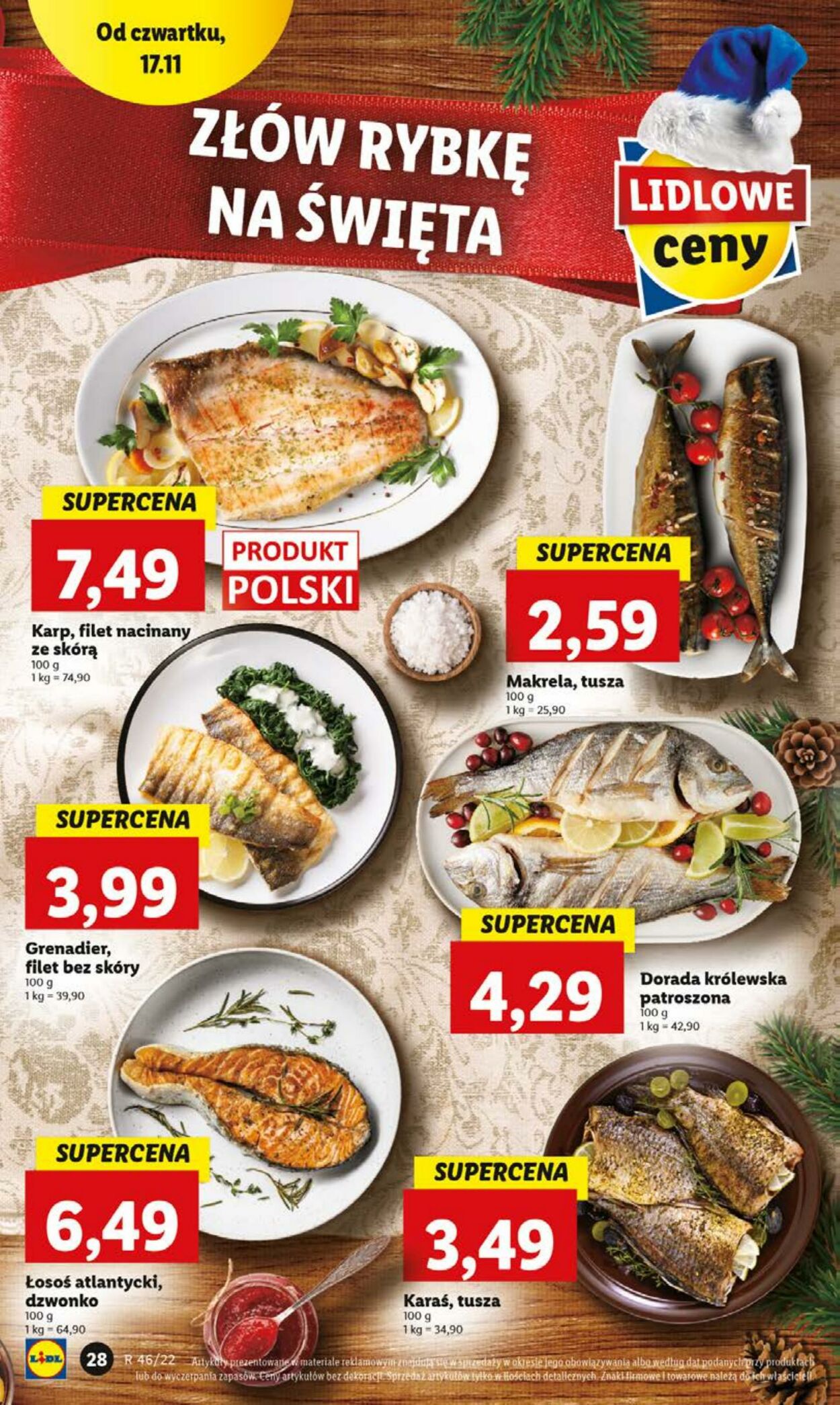 Gazetka Lidl 17.11.2022 - 19.11.2022