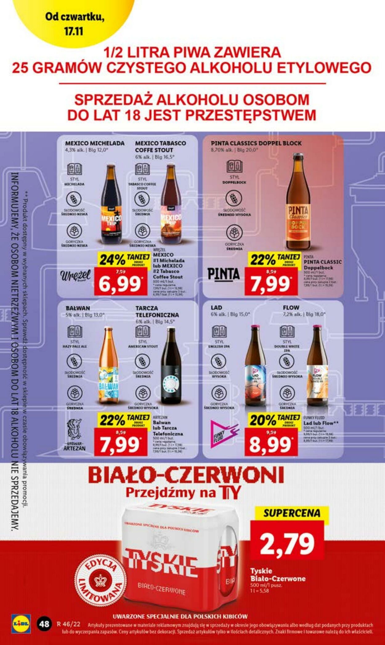 Gazetka Lidl 17.11.2022 - 19.11.2022