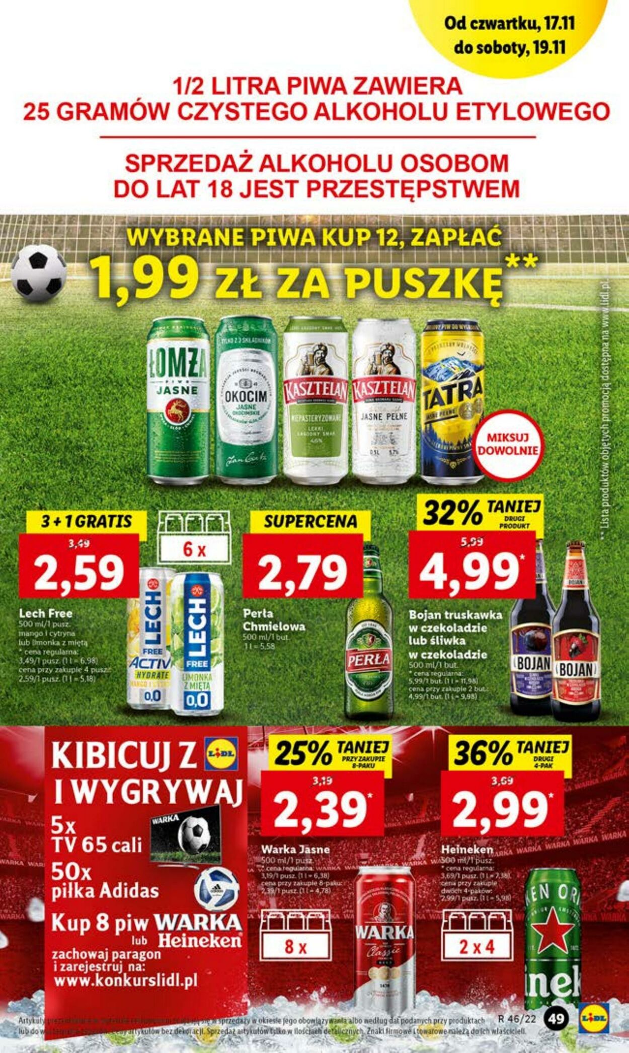 Gazetka Lidl 17.11.2022 - 19.11.2022