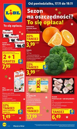 Gazetka Lidl 17.11.2025 - 19.11.2025