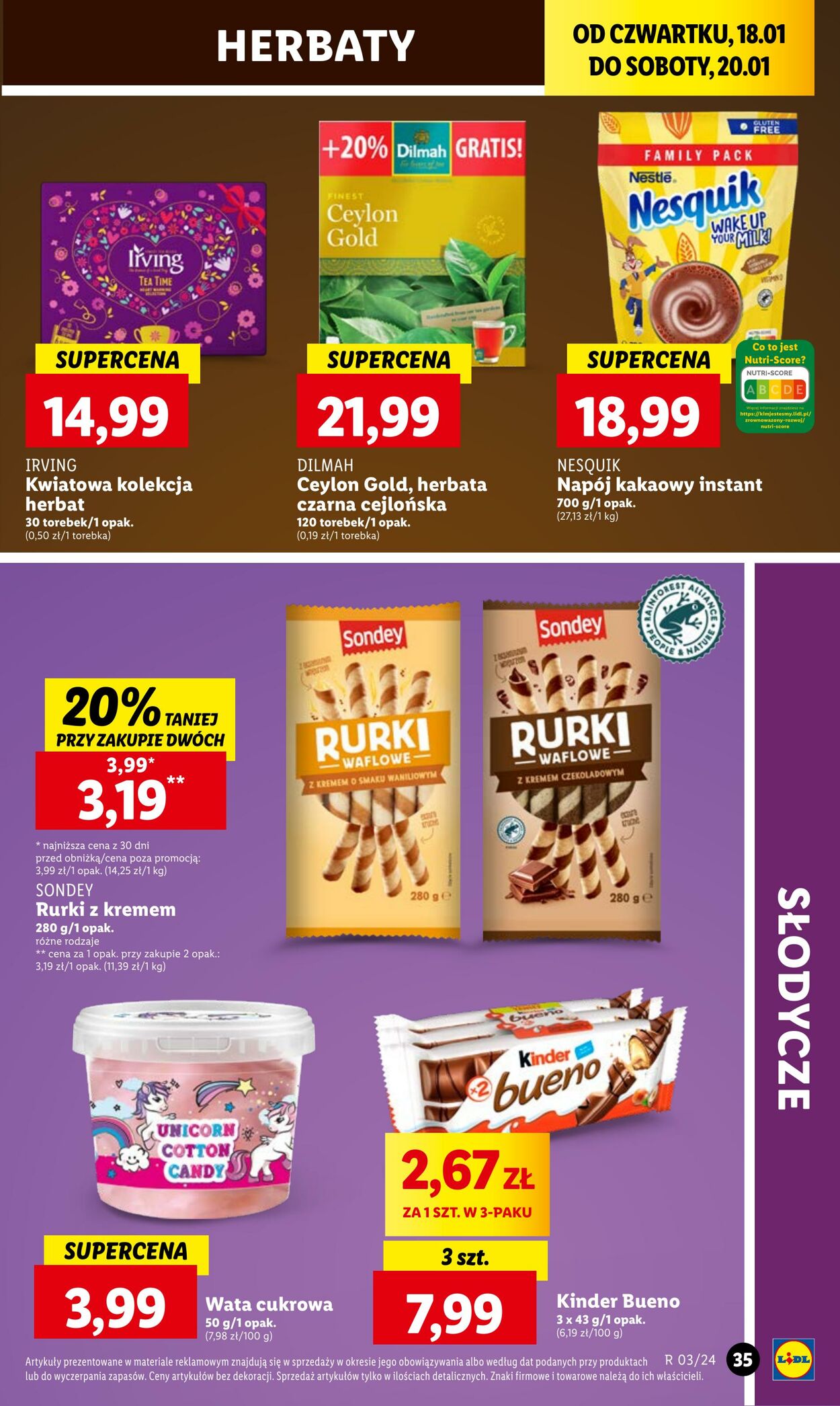 Gazetka Lidl 18.01.2024 - 20.01.2024