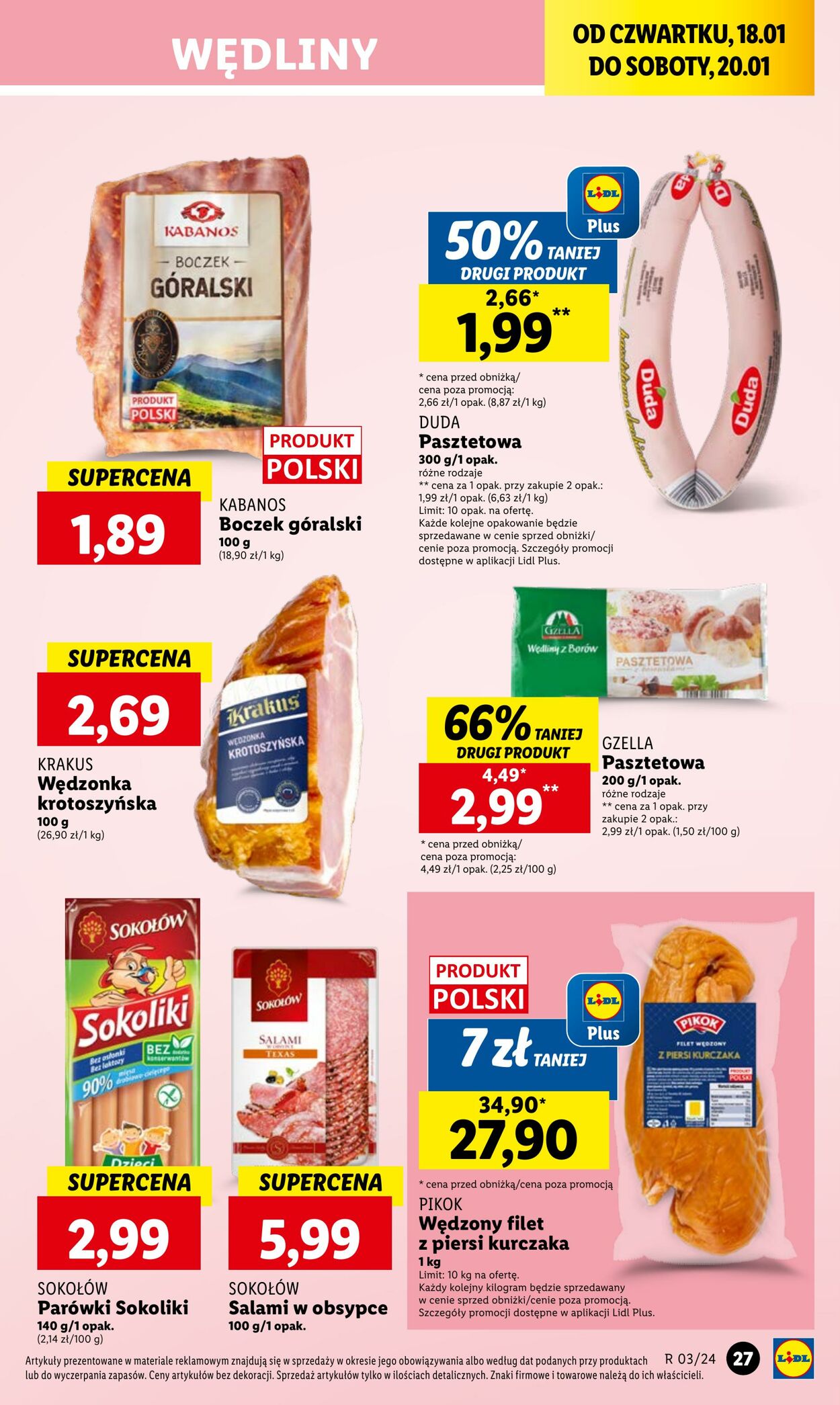 Gazetka Lidl 18.01.2024 - 20.01.2024