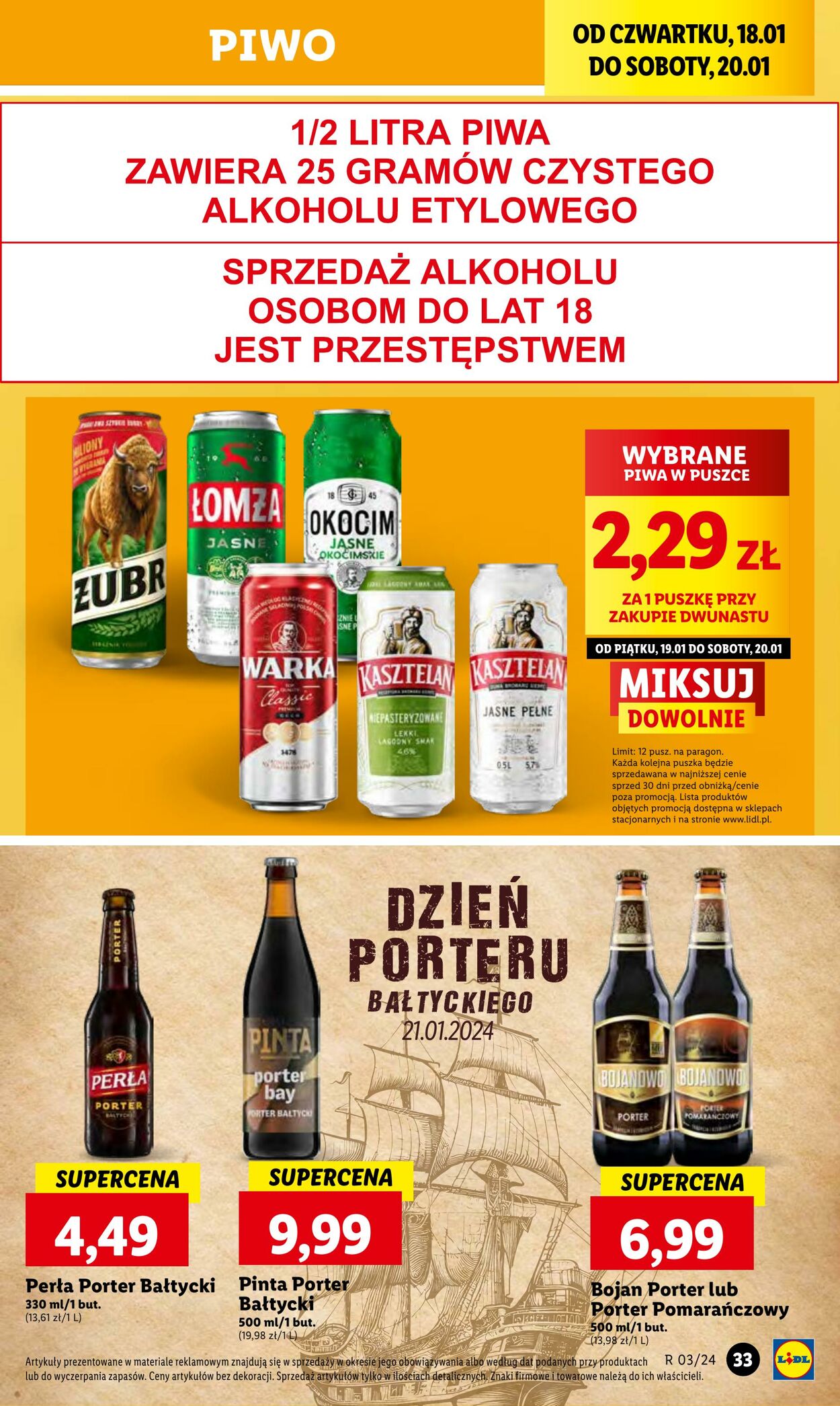 Gazetka Lidl 18.01.2024 - 20.01.2024