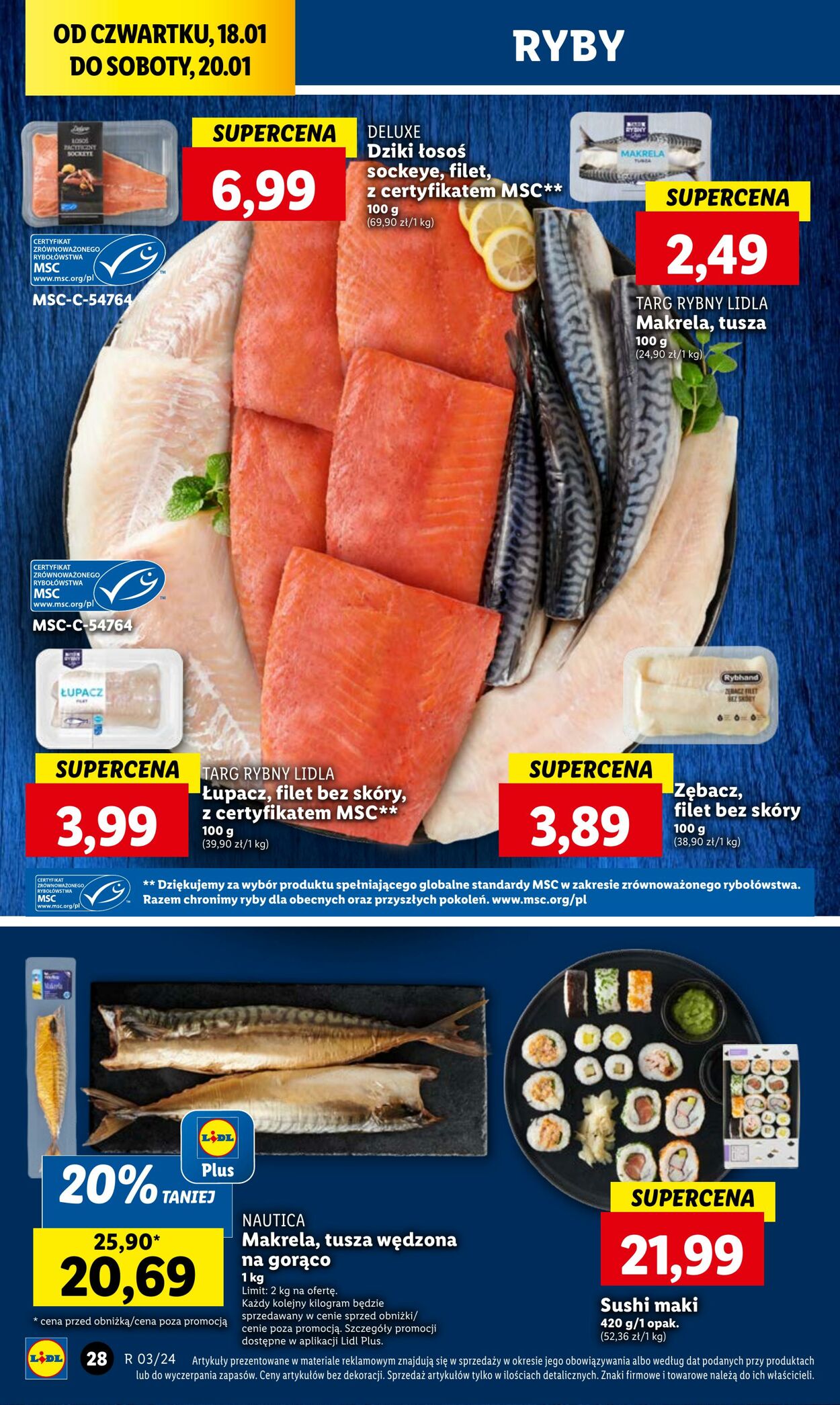 Gazetka Lidl 18.01.2024 - 20.01.2024