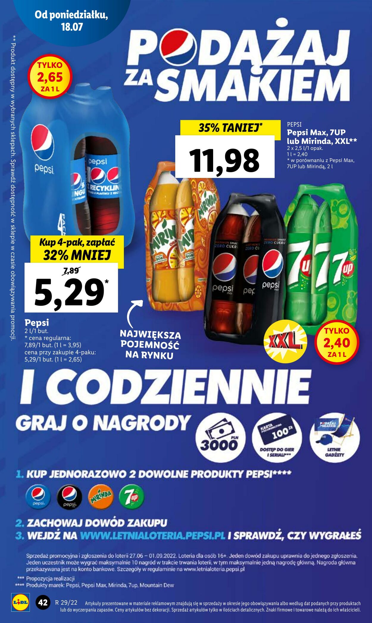 Gazetka Lidl 18.07.2022 - 20.07.2022