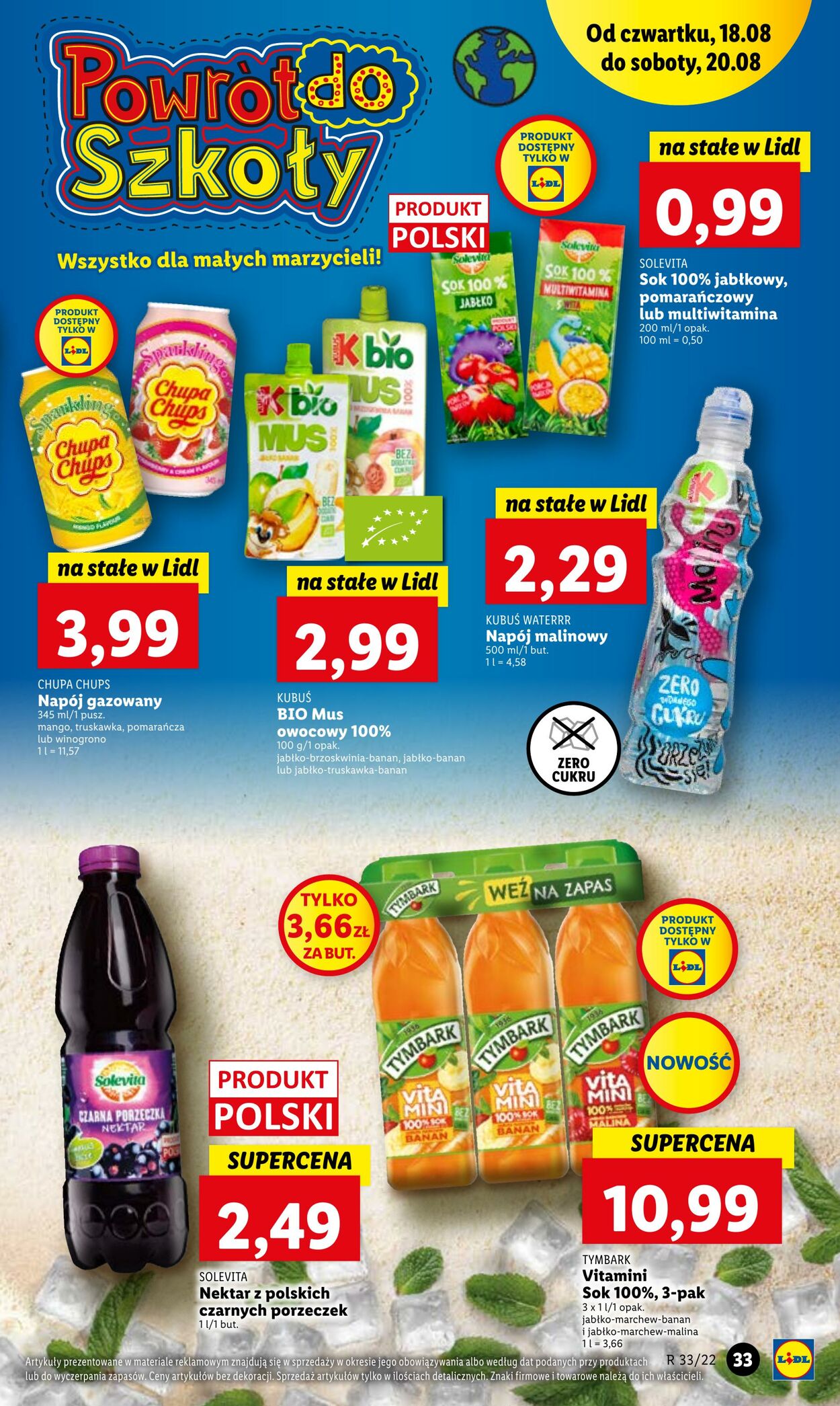 Gazetka Lidl 18.08.2022 - 20.08.2022