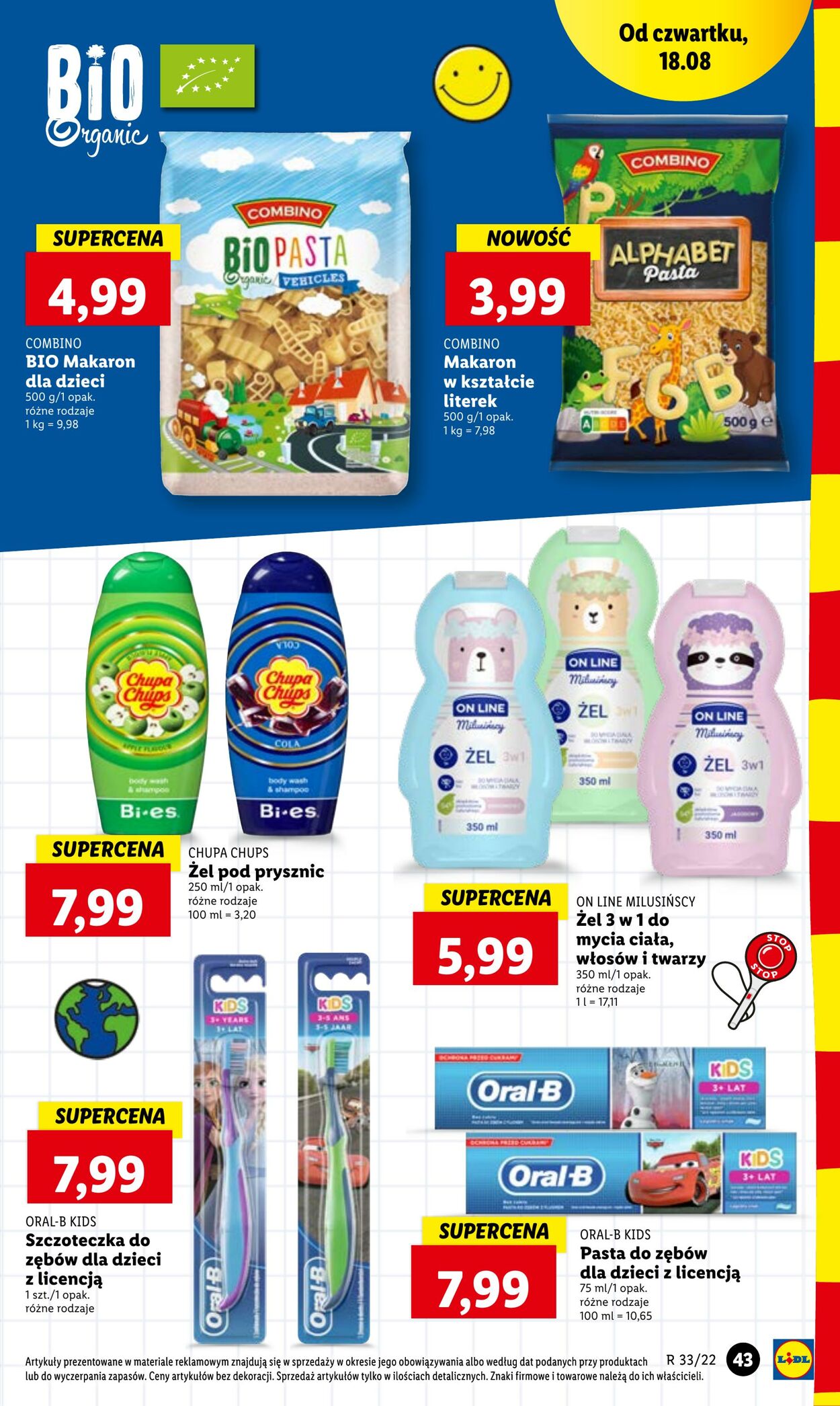 Gazetka Lidl 18.08.2022 - 20.08.2022