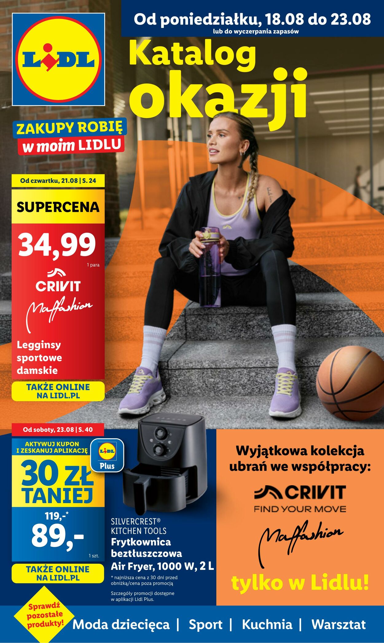 Gazetka Lidl - OFERTA WAŻNA OD 18.08 18 sie, 2025 - 23 sie, 2025