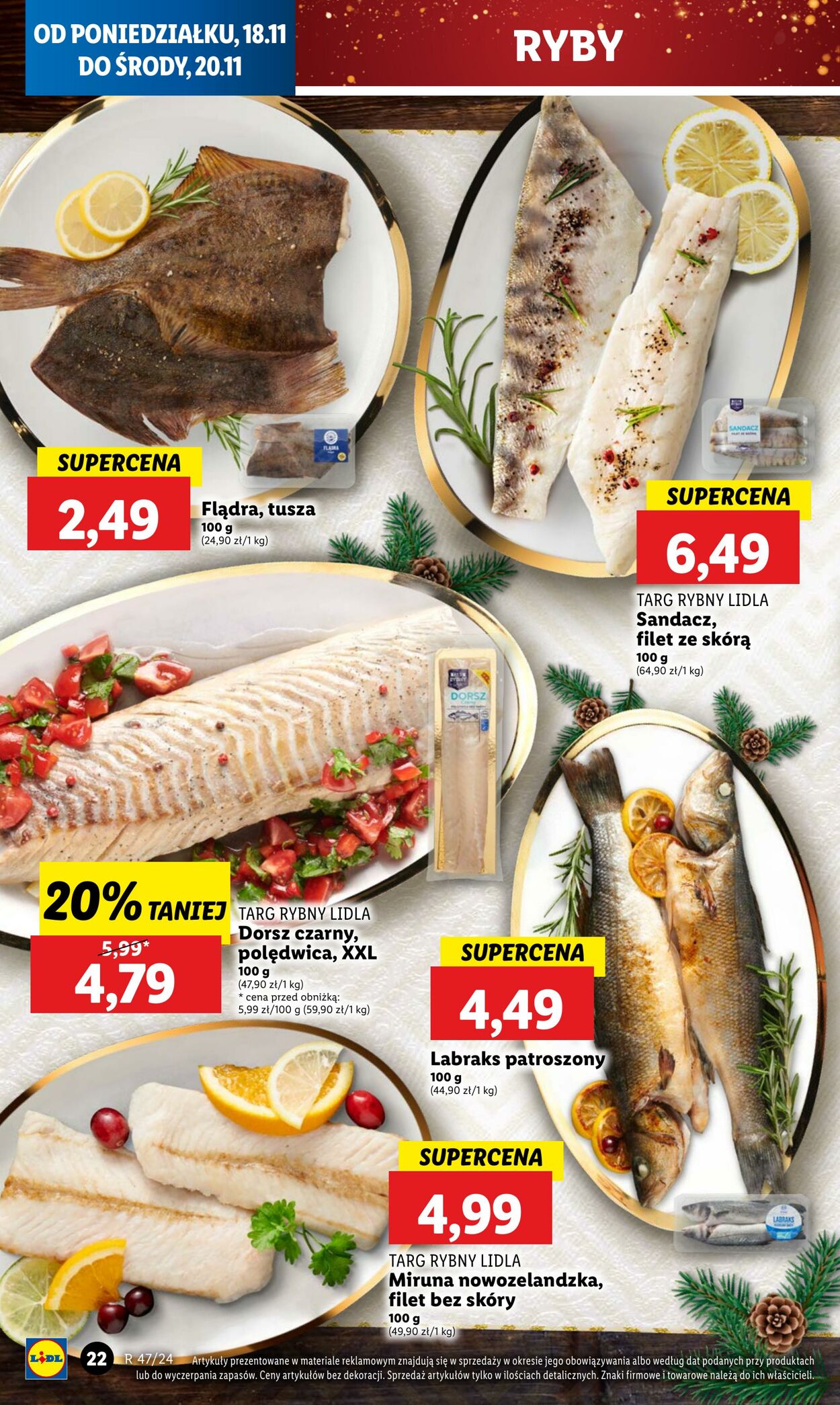 Gazetka Lidl 18.11.2024 - 20.11.2024