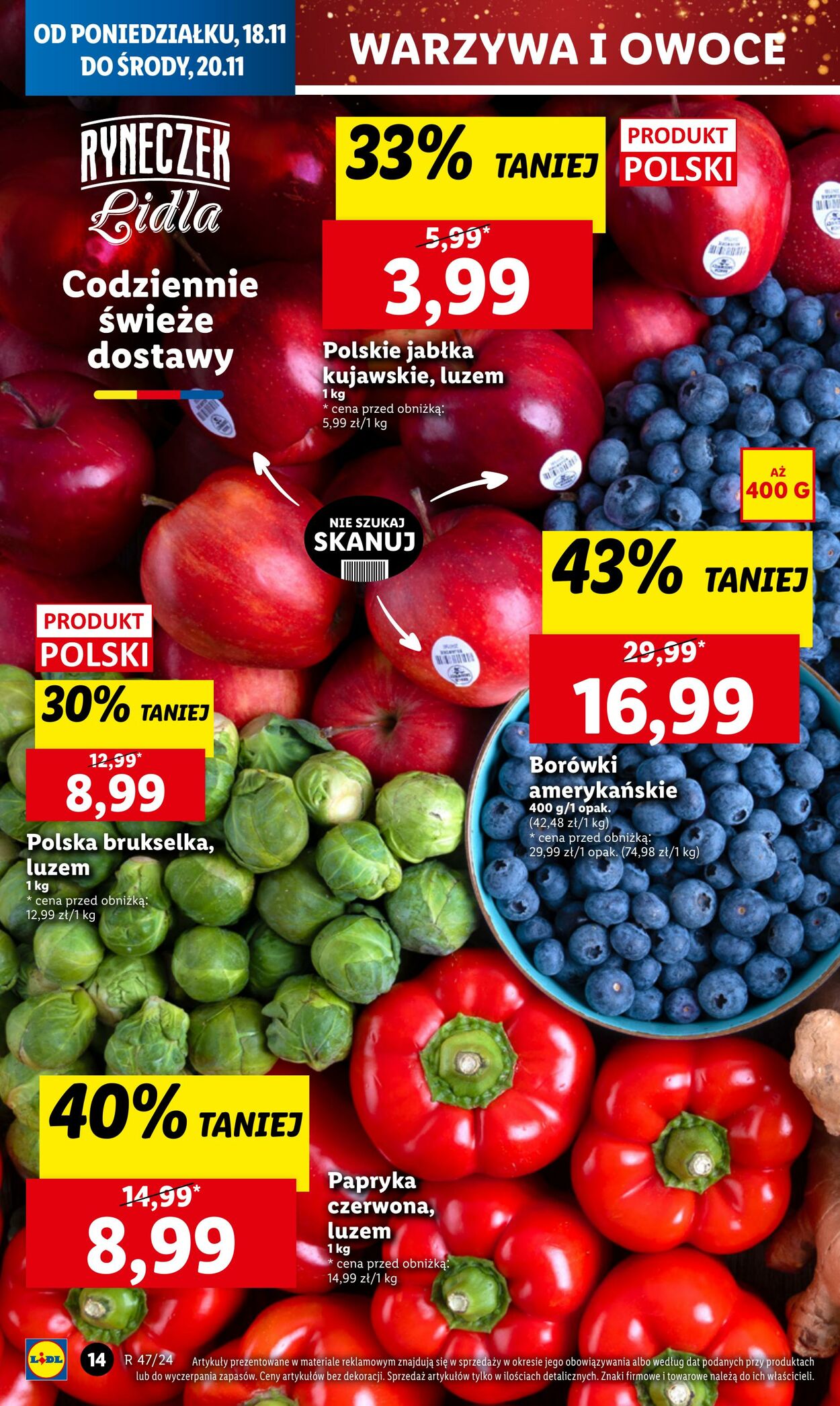 Gazetka Lidl 18.11.2024 - 20.11.2024