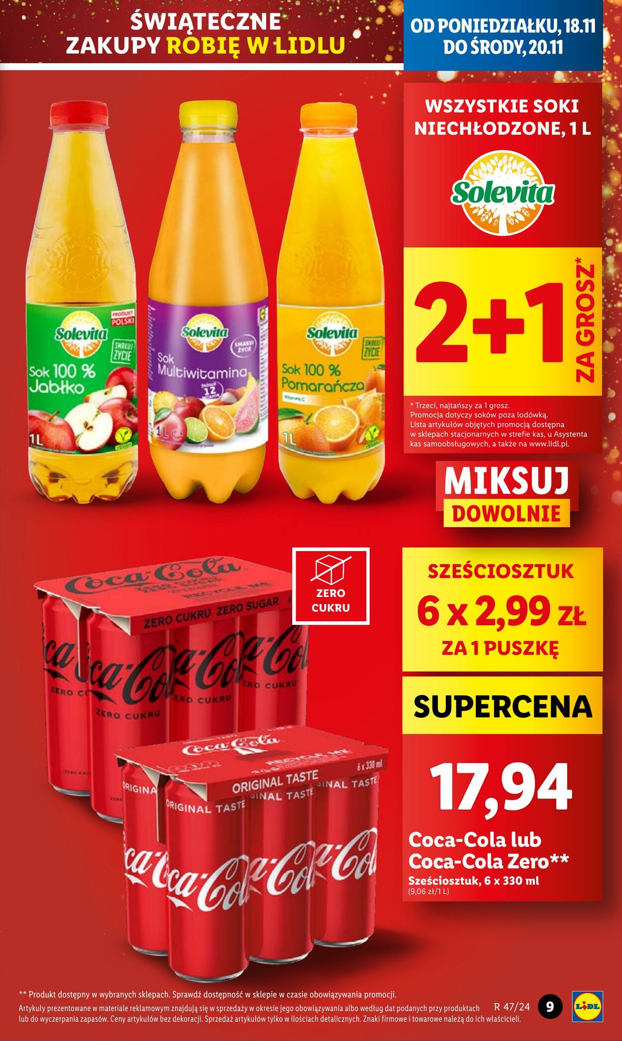 Gazetka Lidl 18.11.2024 - 20.11.2024