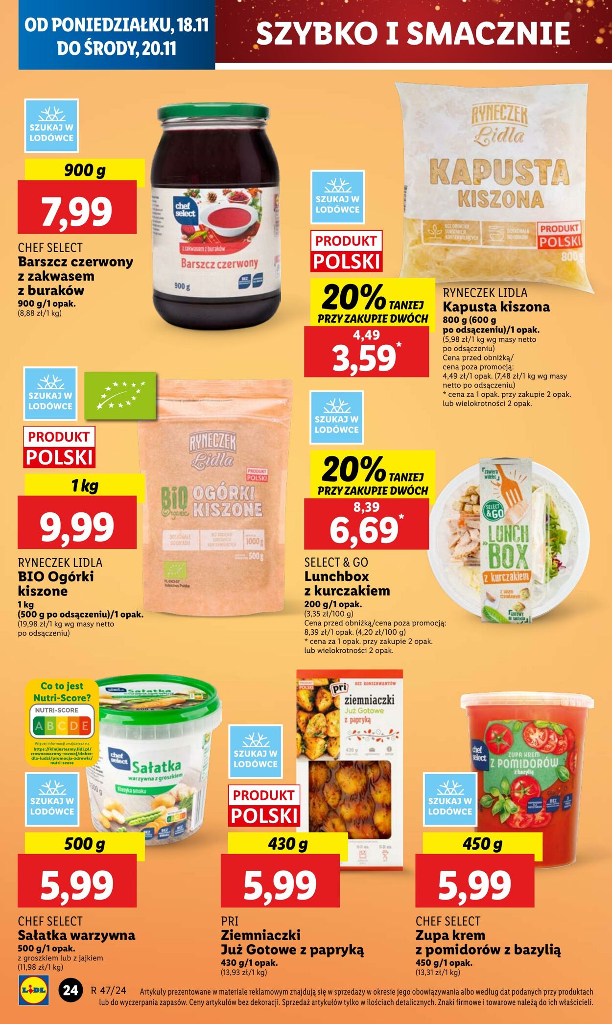 Gazetka Lidl 18.11.2024 - 20.11.2024