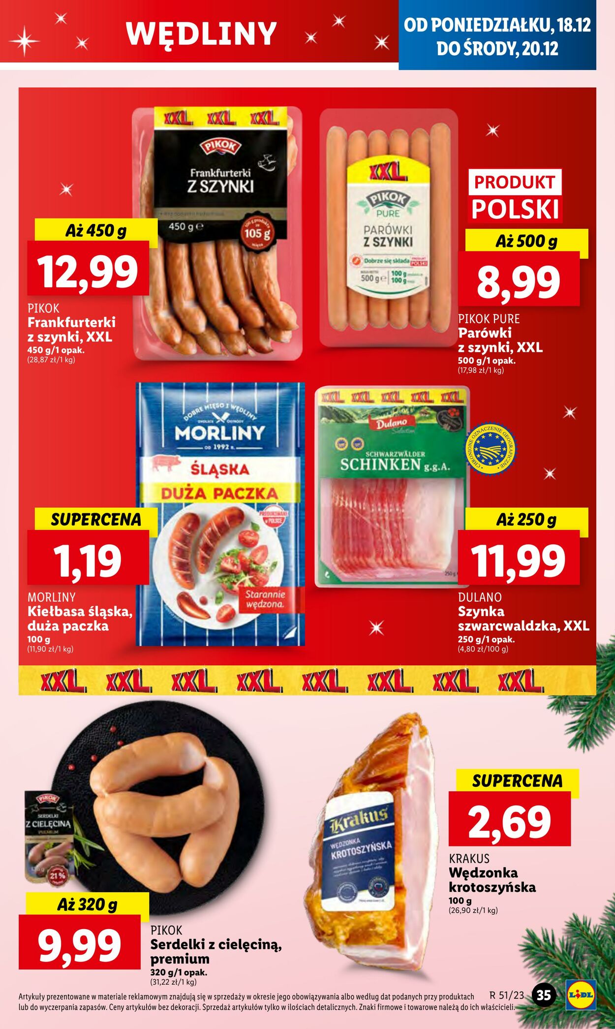 Gazetka Lidl 18.12.2023 - 20.12.2023