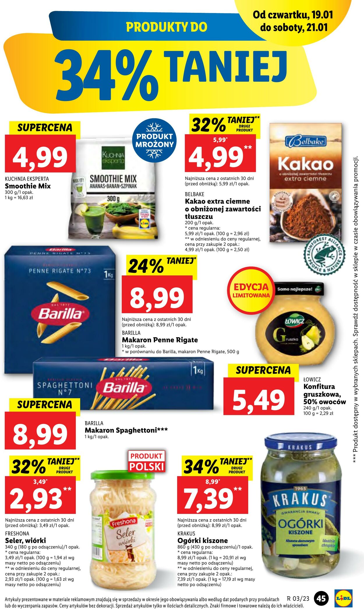 Gazetka Lidl 19.01.2023 - 21.01.2023